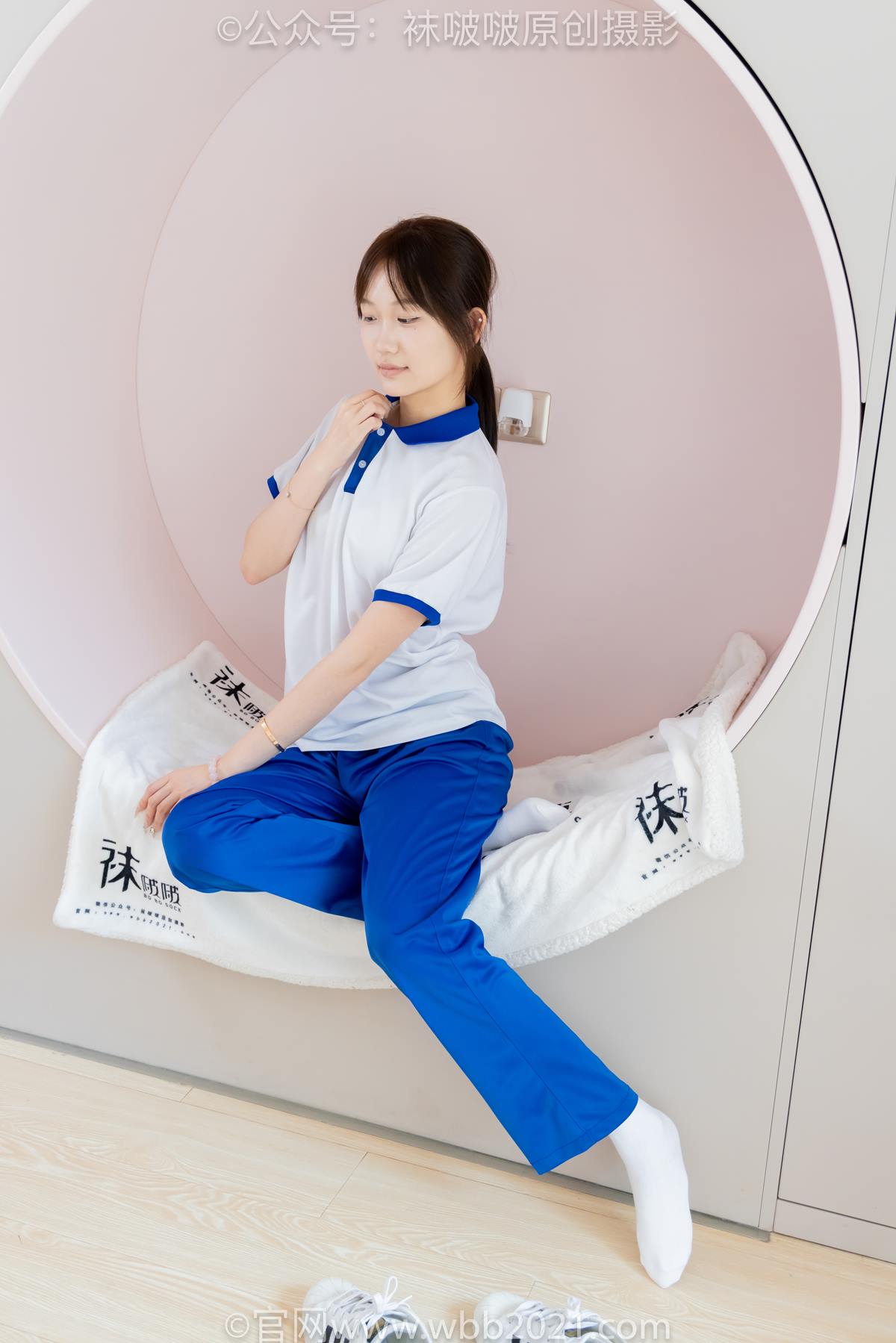 图片[12]-[BoBoSocks袜啵啵]NO.569 香菜-校服、板鞋、白棉袜、薄肉丝[133P] – 速更版-美库