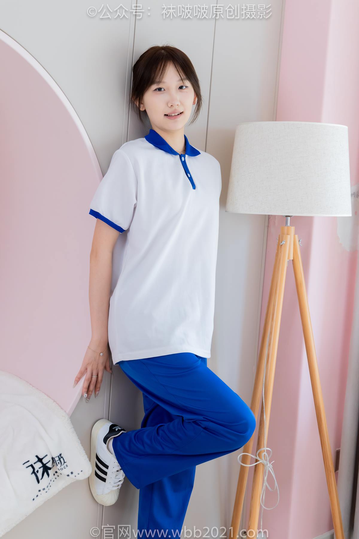 图片[14]-[BoBoSocks袜啵啵]NO.569 香菜-校服、板鞋、白棉袜、薄肉丝[133P] – 速更版-美库