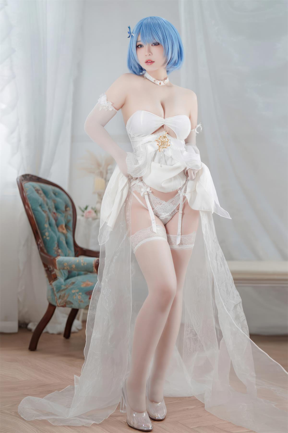 图片[20]-半半子- 碧蓝航线 恰巴耶夫 白骑兵的旋律 礼服[35P] – 速更版-美库