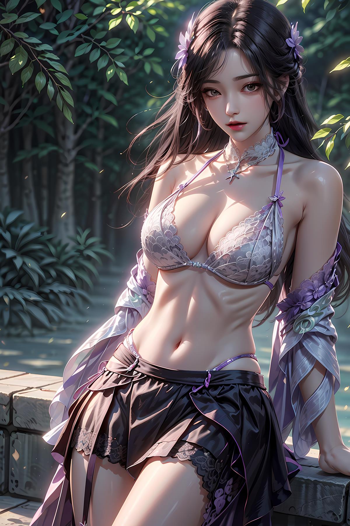 图片[23]-AI绘画 651 完美-云曦[40P] – 速更版-美库