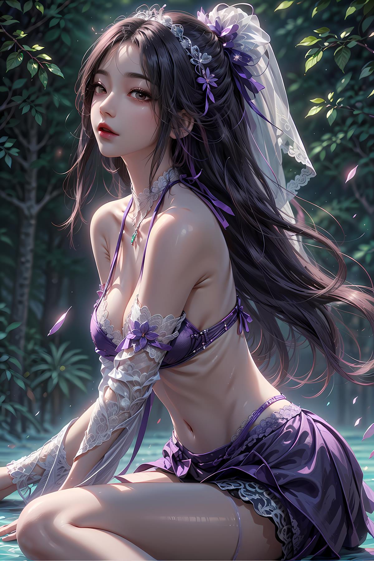 图片[25]-AI绘画 651 完美-云曦[40P] – 速更版-美库