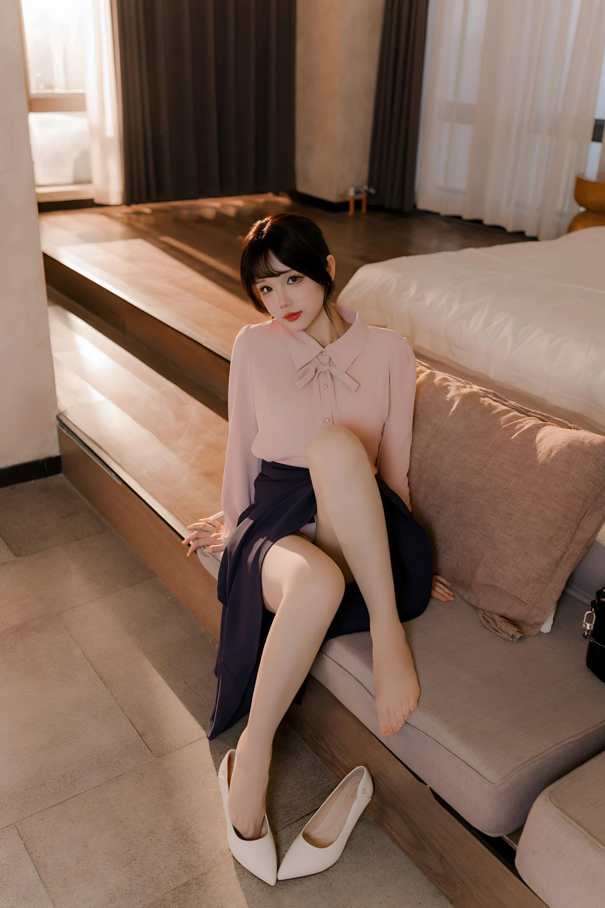 图片[12]-雪晴Astra – 肉丝通勤OL[32P] – 速更版-美库