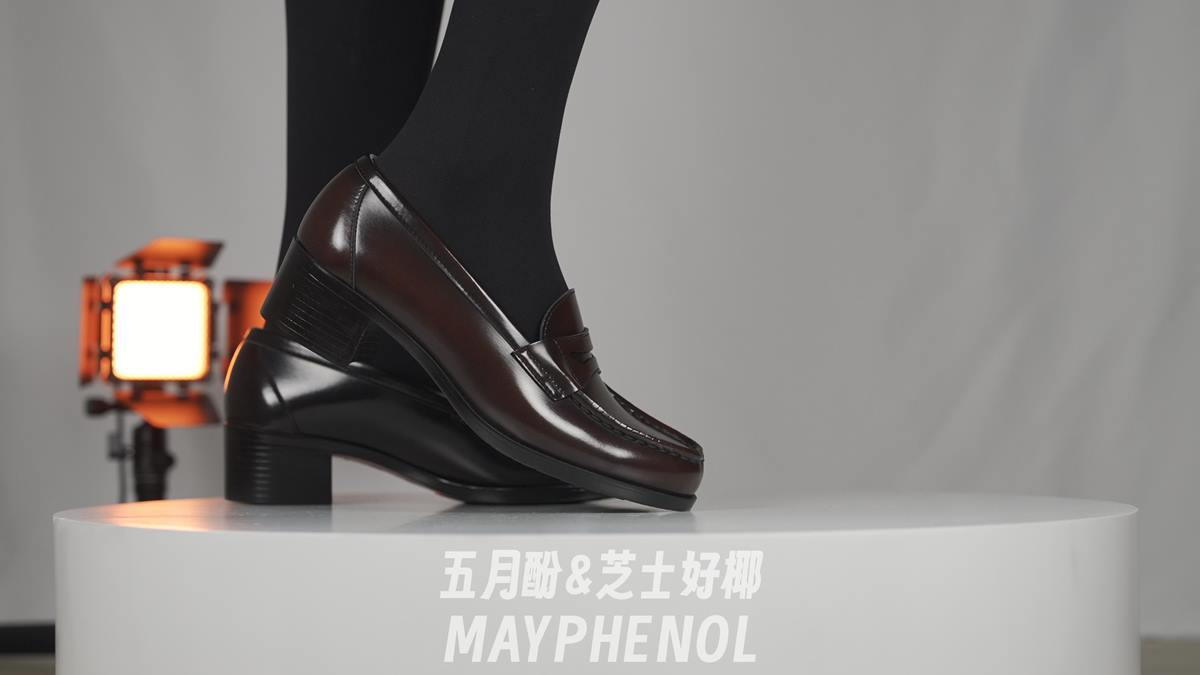 图片[19]-芝士好椰 NO.082 – 黑棕混搭，制服鞋崭新出场，Haruta 4603[19P] – 速更版-美库