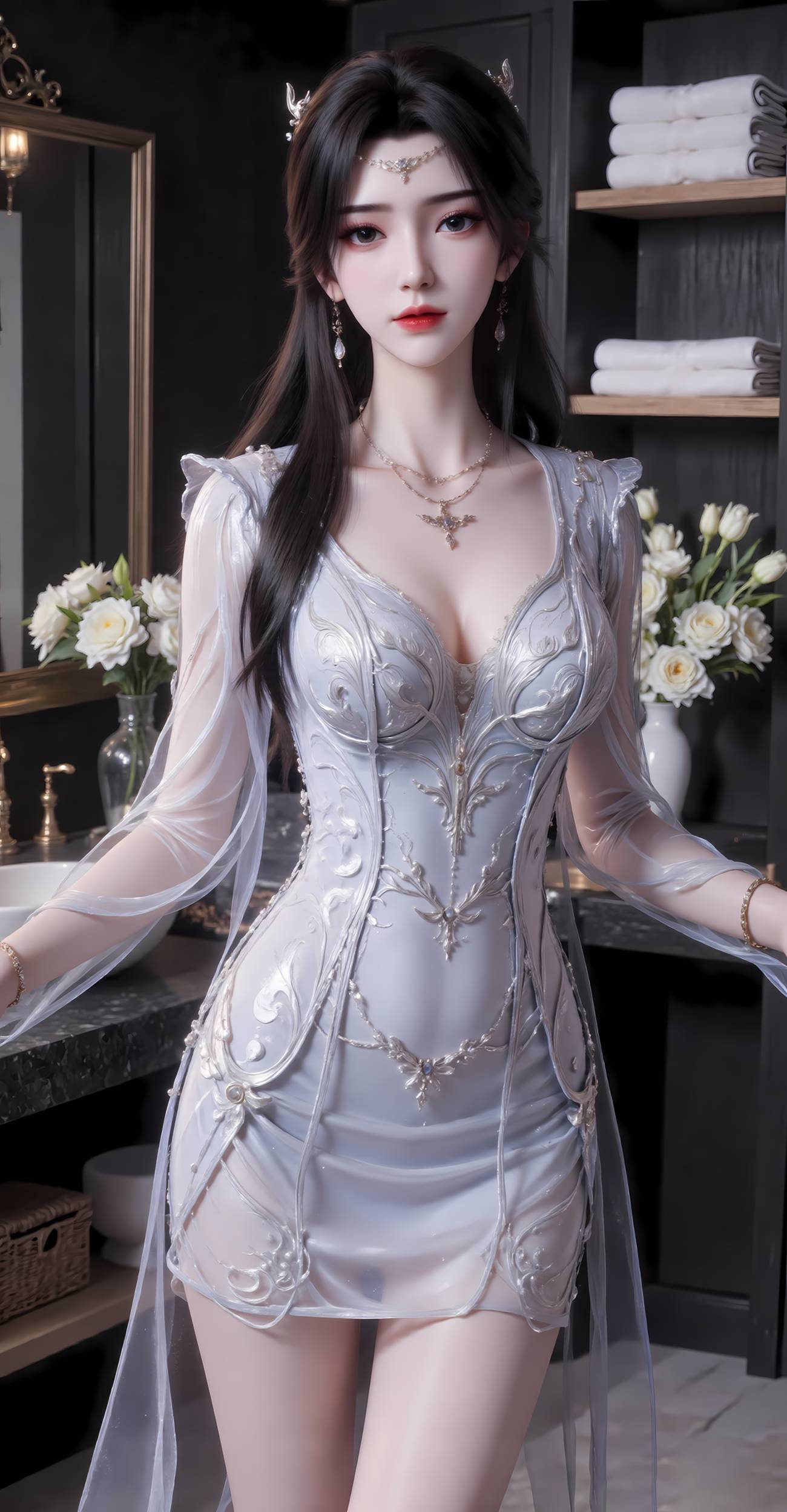 图片[50]-AI绘画 656 李慕婉[101P] – 速更版-美库