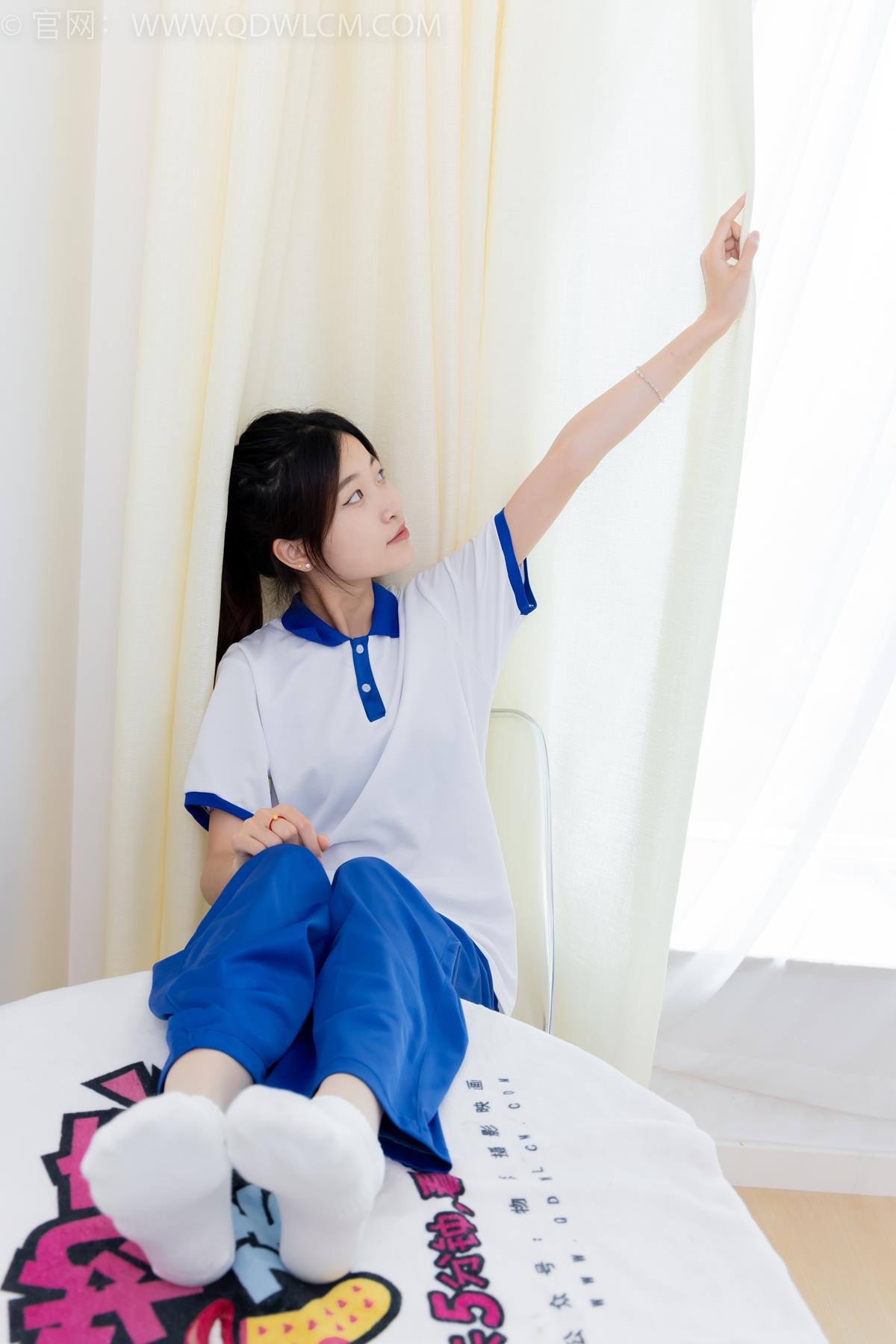 图片[16]-物恋传媒 NO.2387 小夏-帆布鞋、白短棉袜、薄肉丝、校服[118P] – 速更版-美库