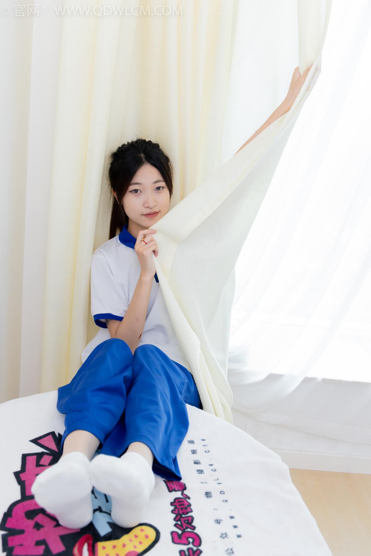 图片[20]-物恋传媒 NO.2387 小夏-帆布鞋、白短棉袜、薄肉丝、校服[118P] – 速更版-美库