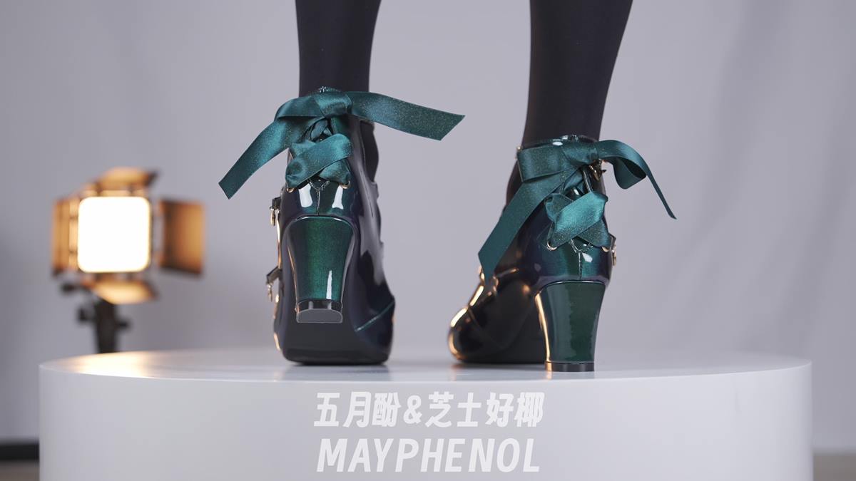 图片[11]-芝士好椰 NO.084 – 墨绿宝石 奇迹岛丘比特之心猫眼宝石[21P] – 速更版-美库