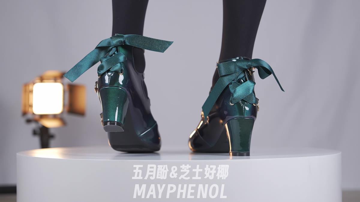 图片[12]-芝士好椰 NO.084 – 墨绿宝石 奇迹岛丘比特之心猫眼宝石[21P] – 速更版-美库