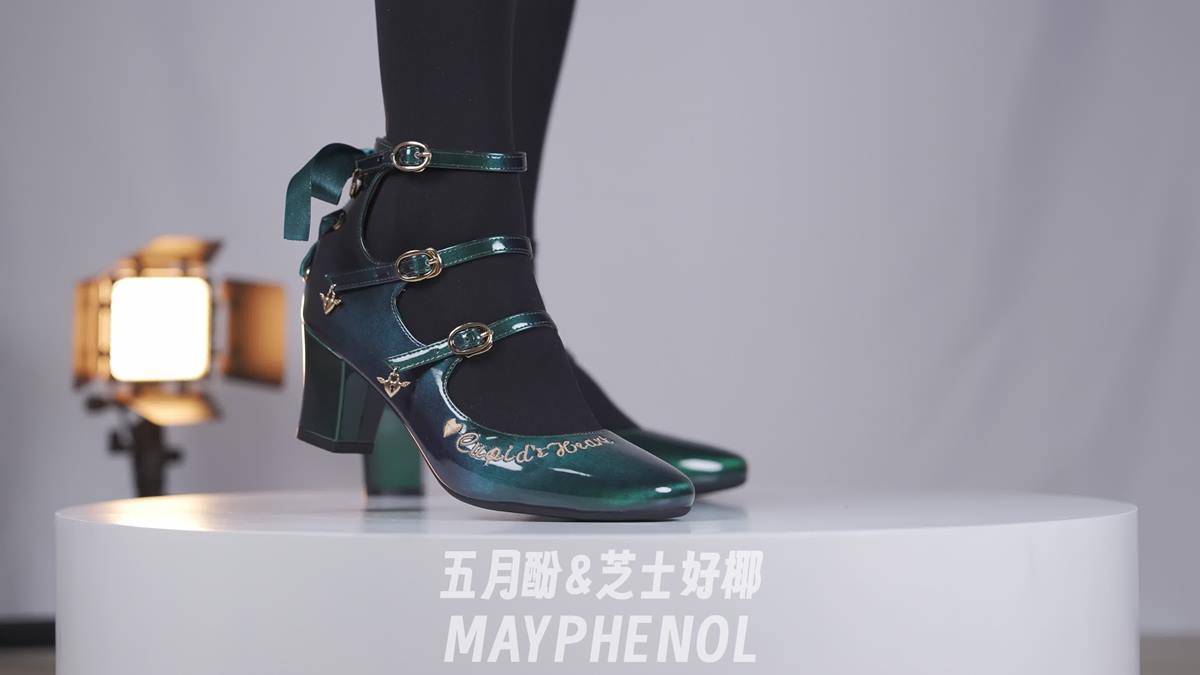 图片[16]-芝士好椰 NO.084 – 墨绿宝石 奇迹岛丘比特之心猫眼宝石[21P] – 速更版-美库