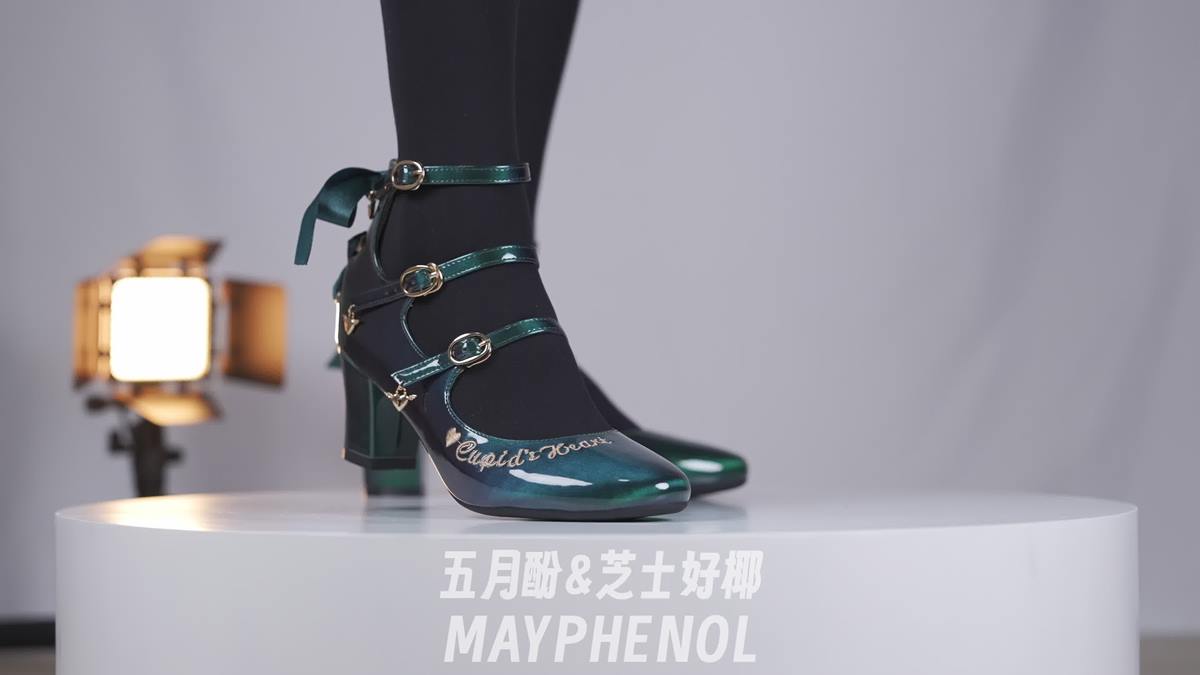 图片[17]-芝士好椰 NO.084 – 墨绿宝石 奇迹岛丘比特之心猫眼宝石[21P] – 速更版-美库