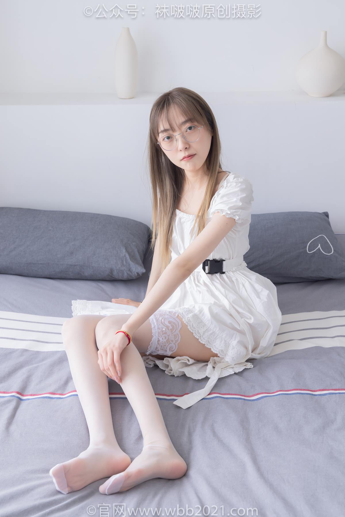 图片[15]-[BoBoSocks袜啵啵]NO.571 稚予-高跟鞋、薄肉丝、大腿薄白丝[98P] – 速更版-美库