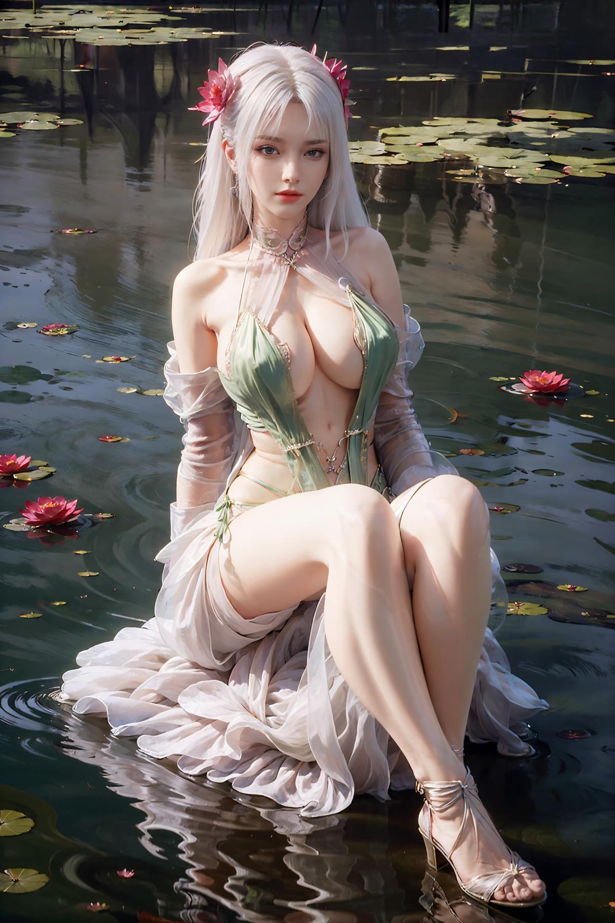 图片[21]-AI绘画 658 完美世界-叶倾仙[47P] – 速更版-美库