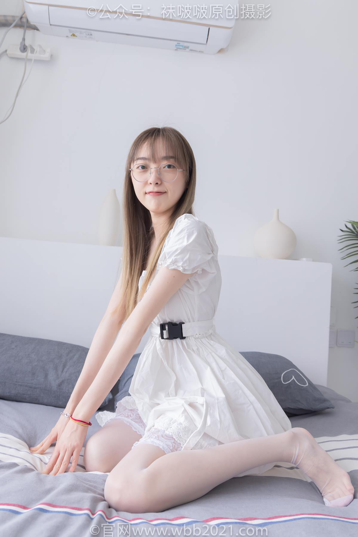 图片[39]-[BoBoSocks袜啵啵]NO.571 稚予-高跟鞋、薄肉丝、大腿薄白丝[98P] – 速更版-美库