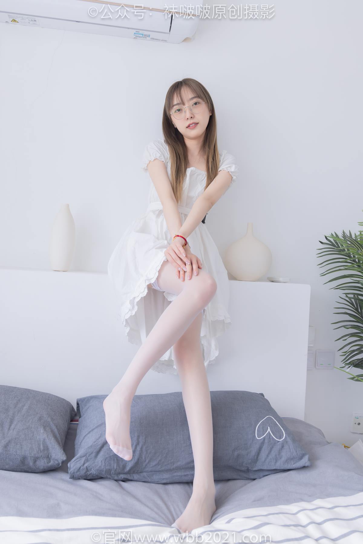 图片[47]-[BoBoSocks袜啵啵]NO.571 稚予-高跟鞋、薄肉丝、大腿薄白丝[98P] – 速更版-美库