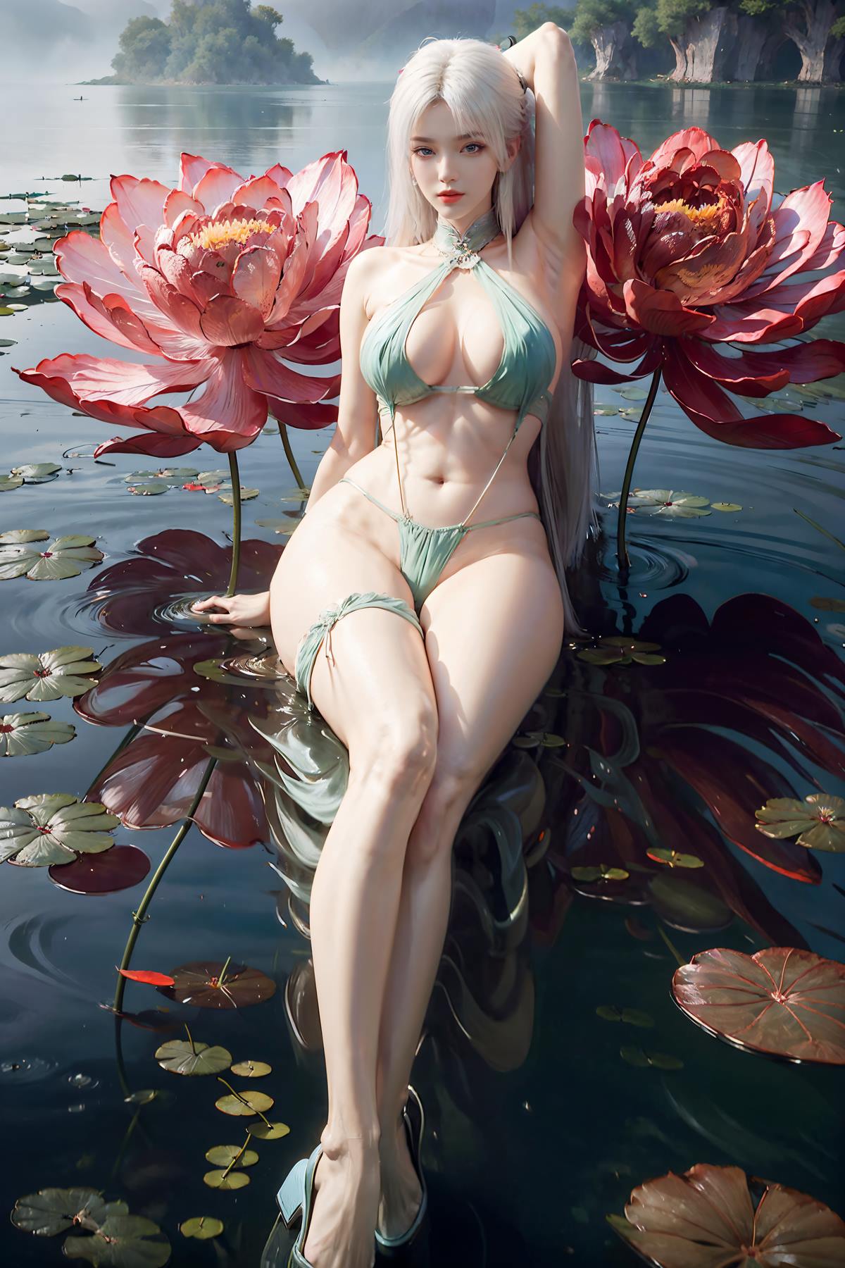 图片[34]-AI绘画 658 完美世界-叶倾仙[47P] – 速更版-美库