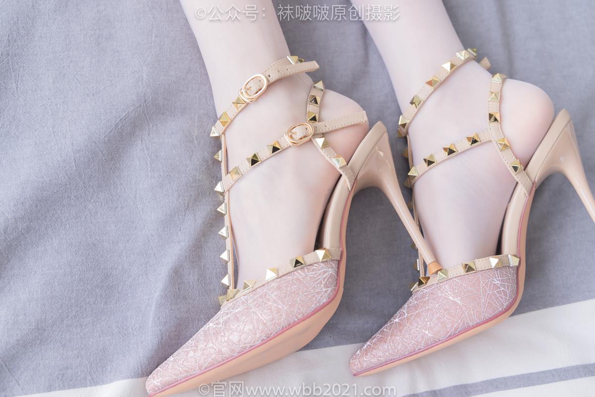 图片[53]-[BoBoSocks袜啵啵]NO.571 稚予-高跟鞋、薄肉丝、大腿薄白丝[98P] – 速更版-美库