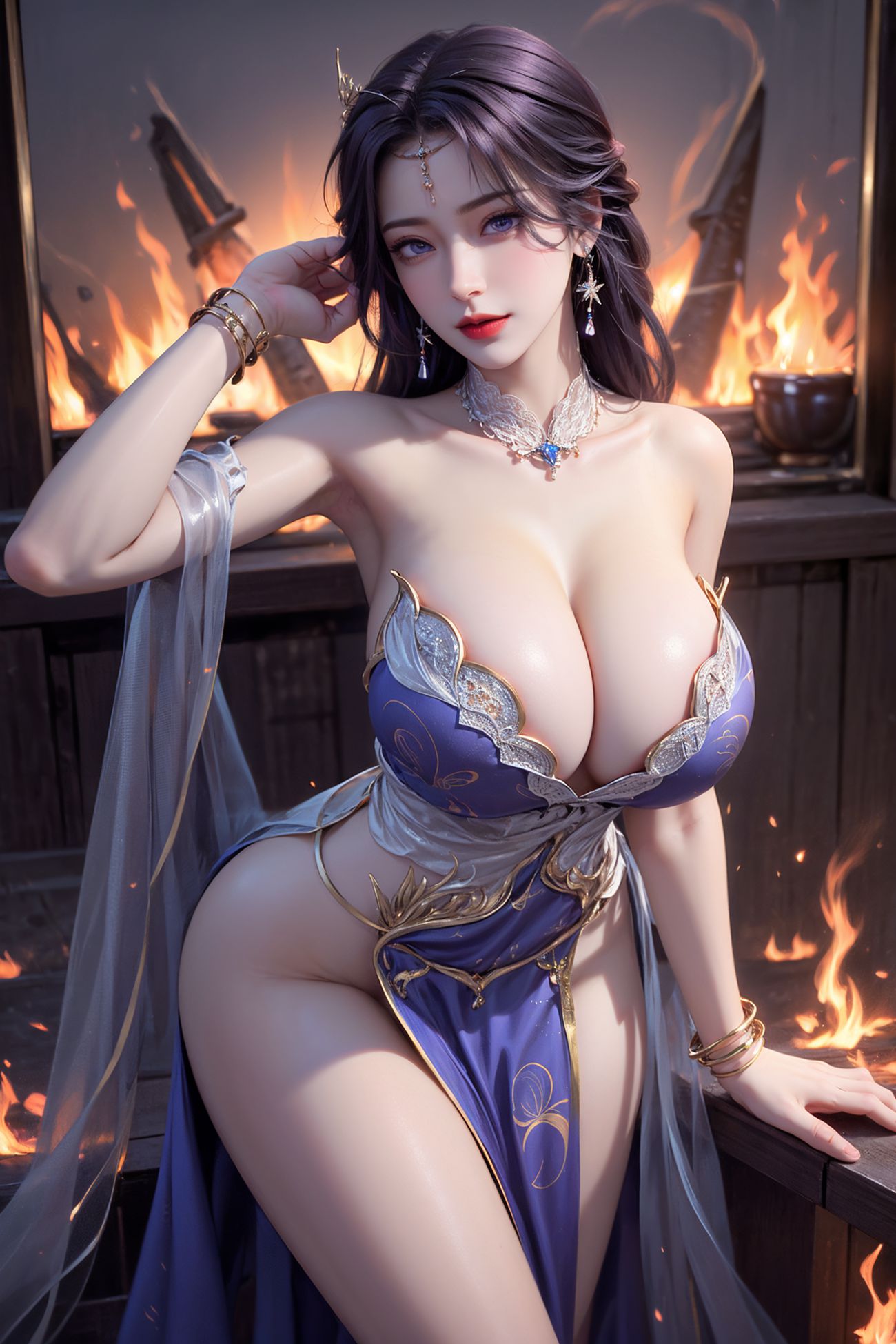 图片[46]-AI绘画 657 完美世界-云曦[46P] – 速更版-美库