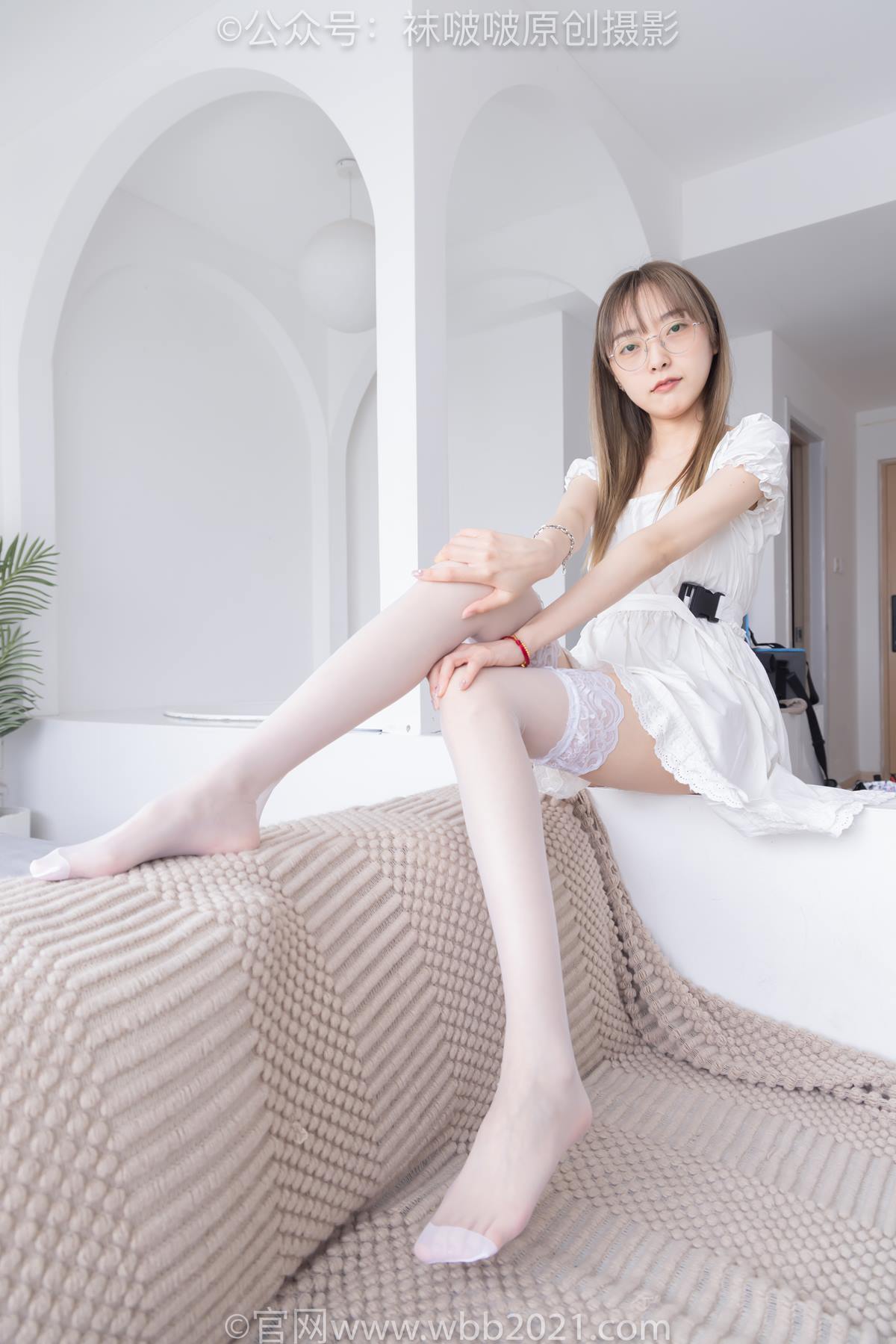 图片[97]-[BoBoSocks袜啵啵]NO.571 稚予-高跟鞋、薄肉丝、大腿薄白丝[98P] – 速更版-美库