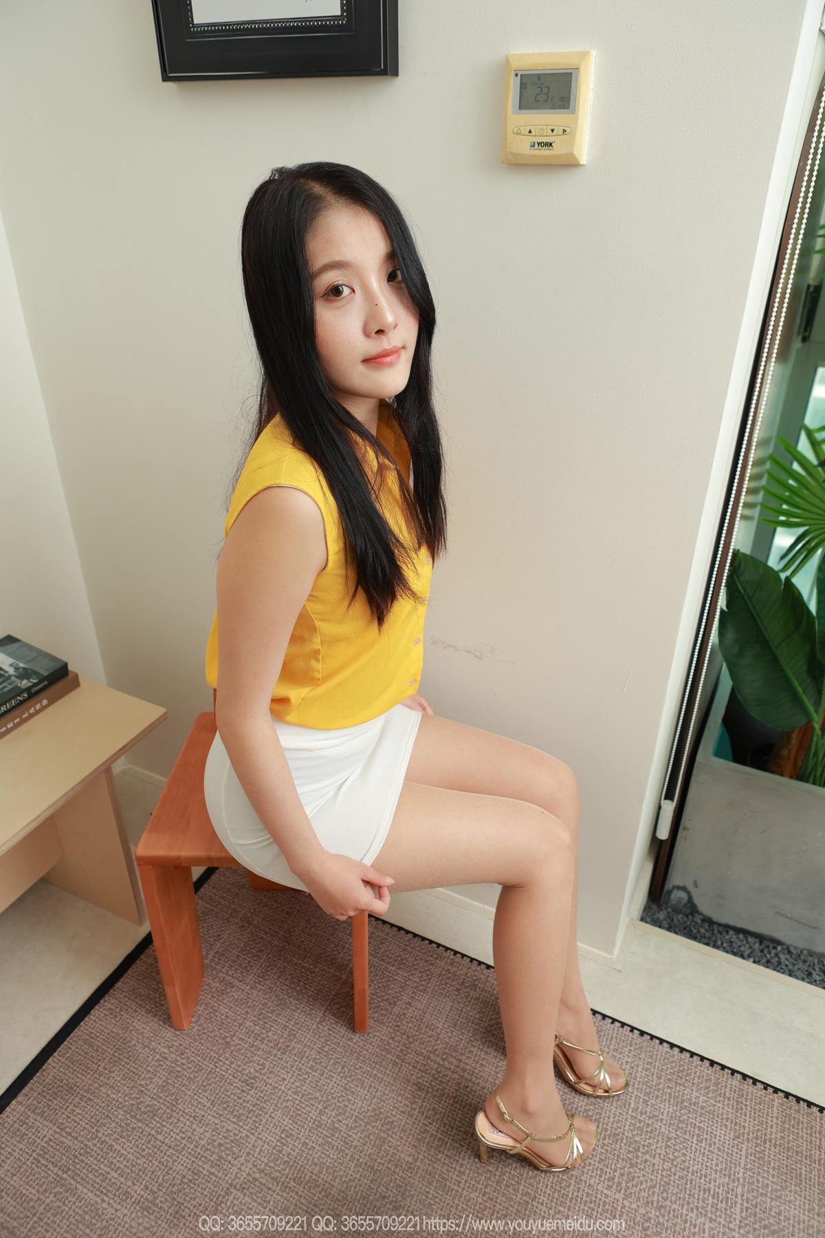 图片[23]-[IESS异思趣向] 2025.06.17 丝享家2082：婉萍《白色包臀裙》[80P] – 速更版-美库