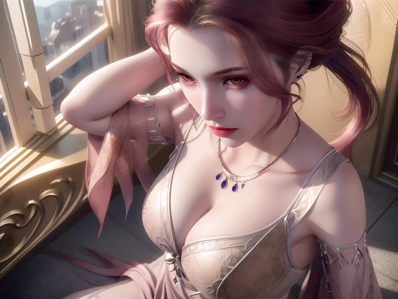 图片[35]-AI绘画 678 斗罗大陆-比比东[43P] – 速更版-美库