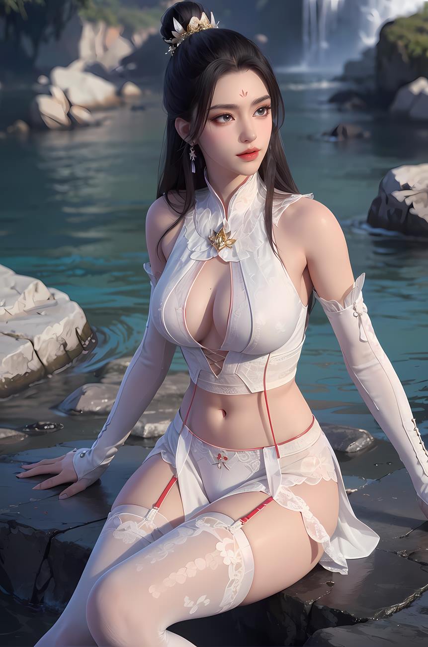 图片[42]-AI绘画 681 暗河传-白鹤淮[50P] – 速更版-美库