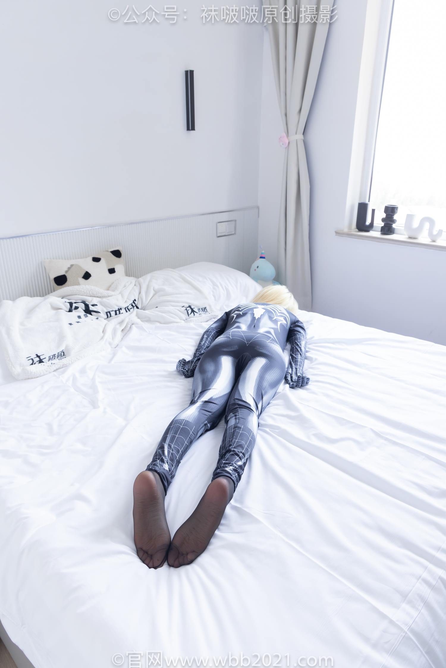 图片[65]-[BoBoSocks袜啵啵]NO.572 小甜豆-连体服、长靴、薄黑丝[105P] – 速更版-美库