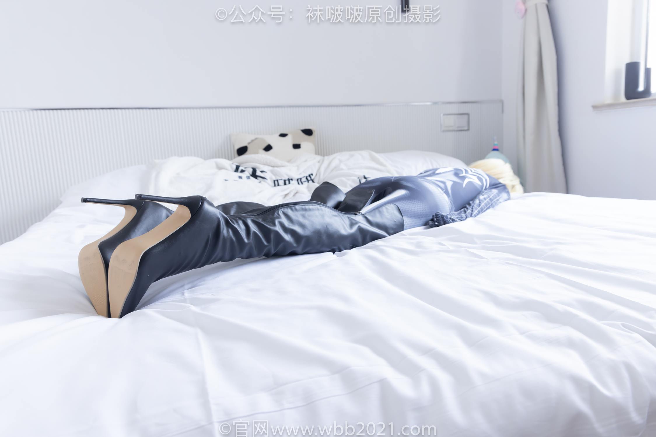 图片[92]-[BoBoSocks袜啵啵]NO.572 小甜豆-连体服、长靴、薄黑丝[105P] – 速更版-美库