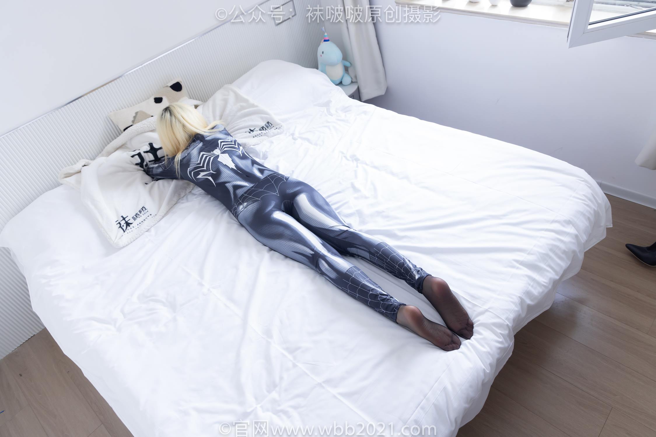 图片[106]-[BoBoSocks袜啵啵]NO.572 小甜豆-连体服、长靴、薄黑丝[105P] – 速更版-美库