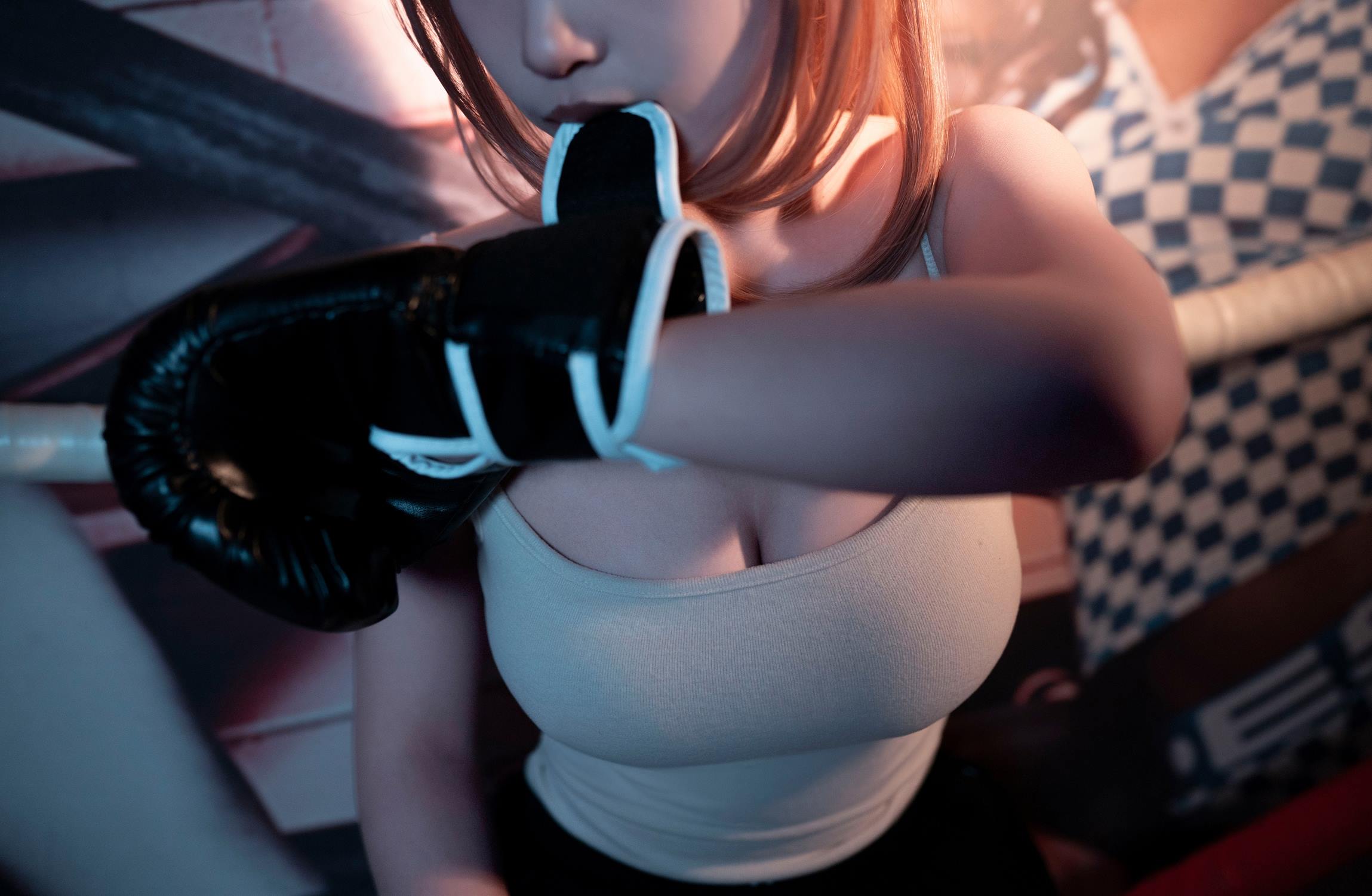 图片[19]-Bangni邦尼 – 致命拳击[28P] – 速更版-美库