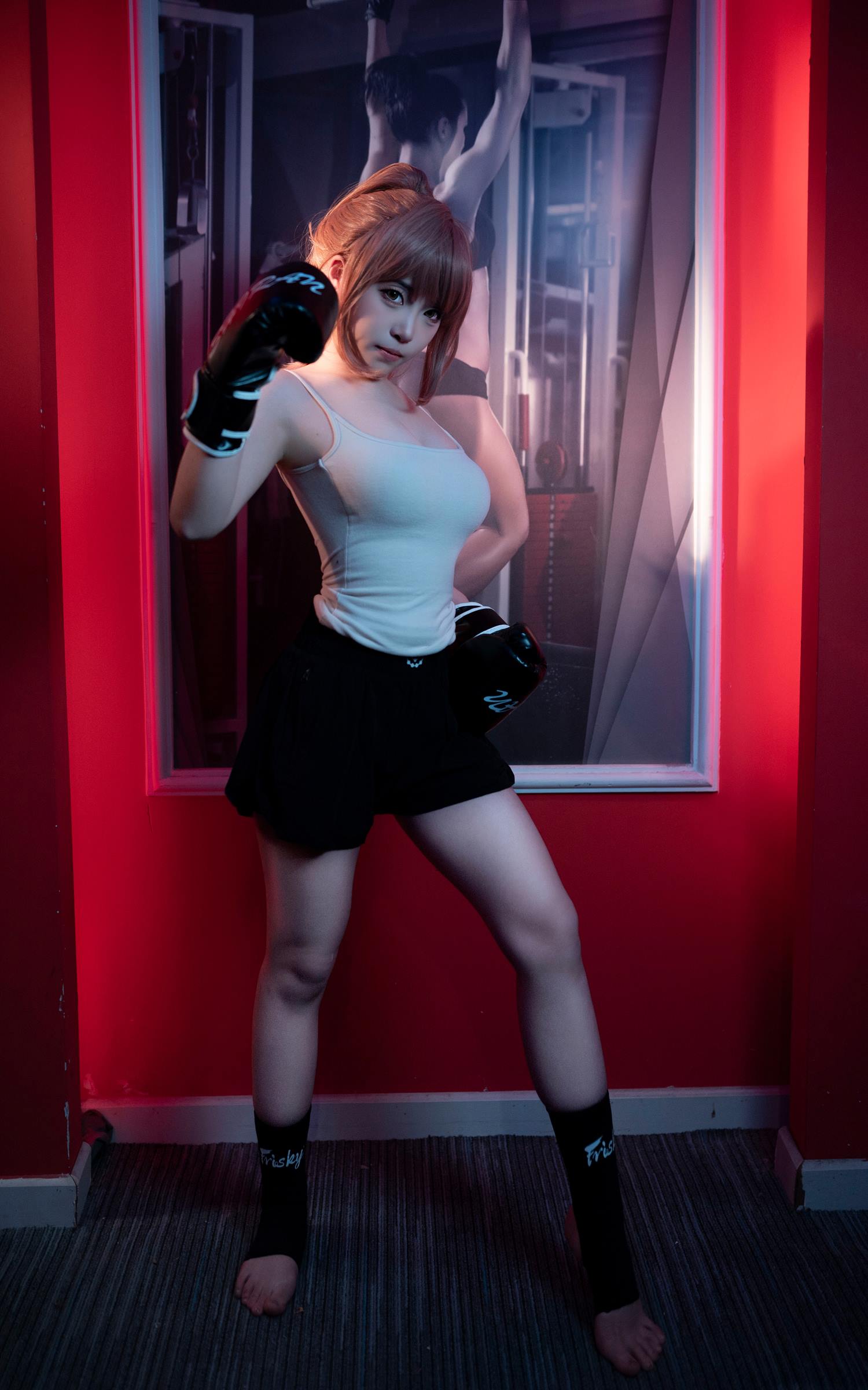 图片[24]-Bangni邦尼 – 致命拳击[28P] – 速更版-美库