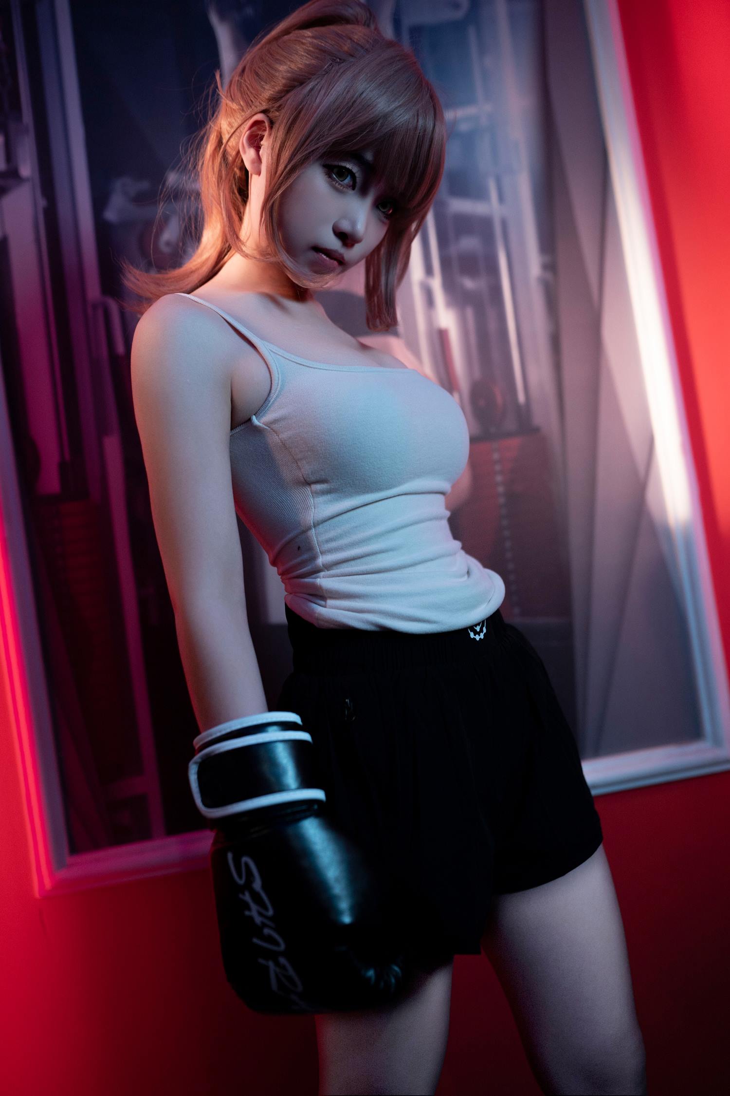 图片[25]-Bangni邦尼 – 致命拳击[28P] – 速更版-美库