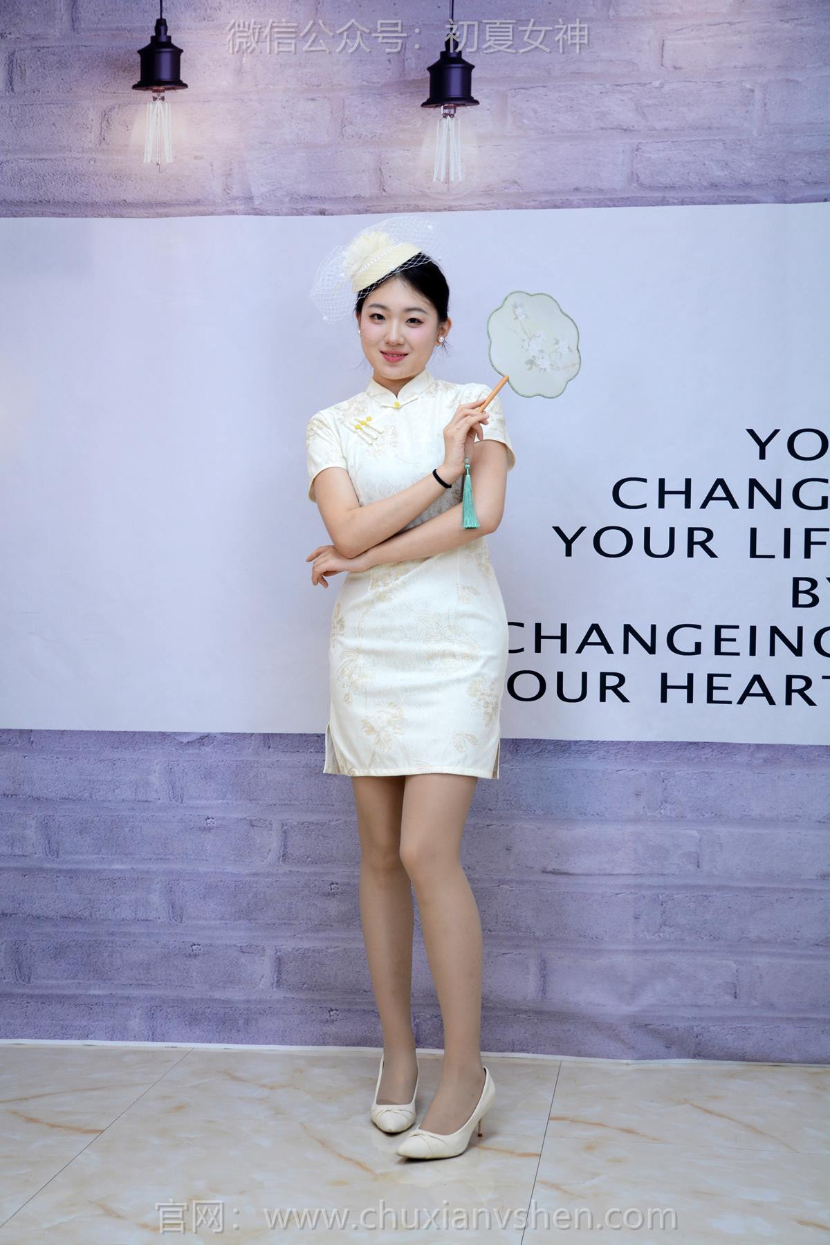 图片[10]-初夏女神 NO.287 环环 旗袍赋[66P] – 速更版-美库