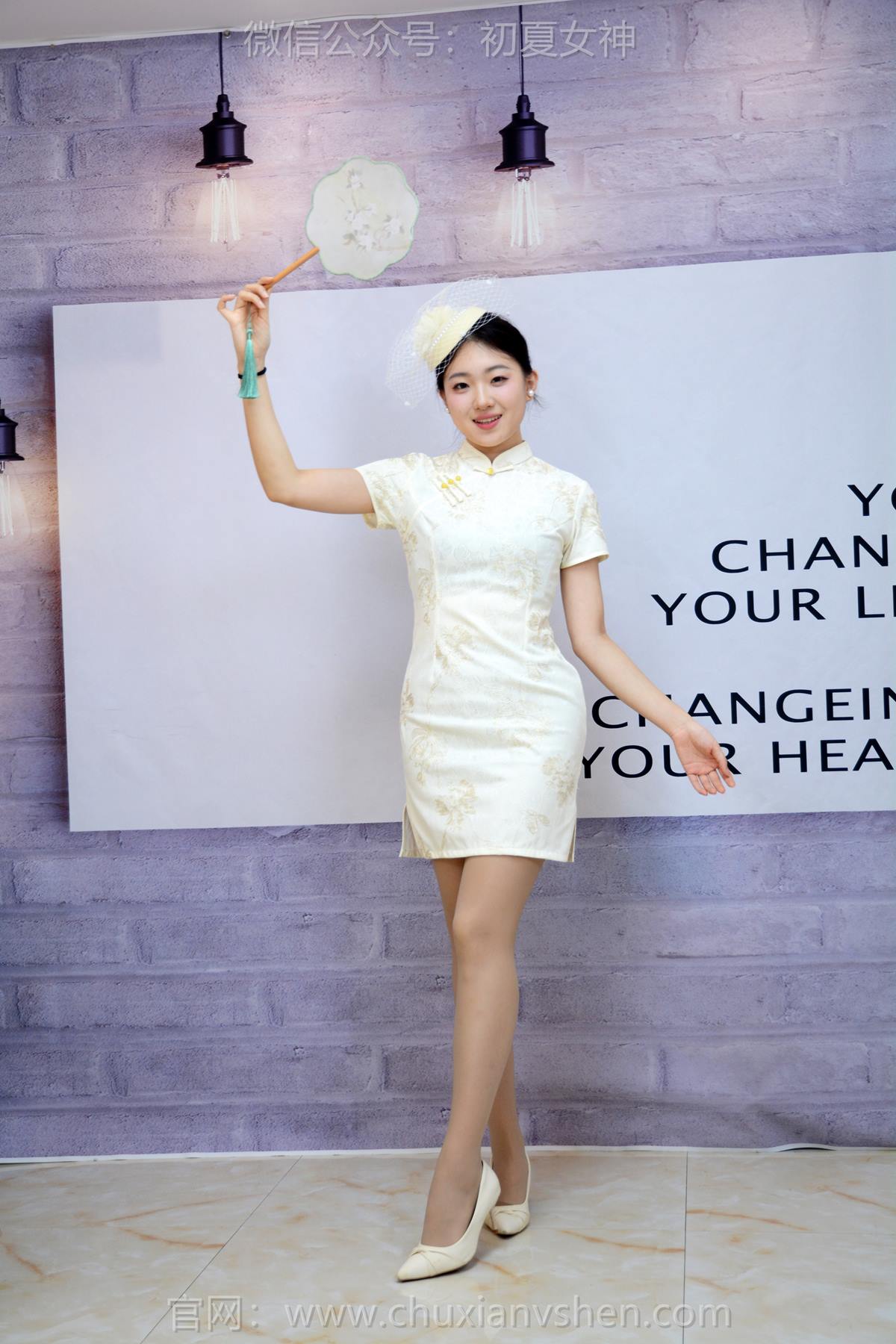 图片[14]-初夏女神 NO.287 环环 旗袍赋[66P] – 速更版-美库