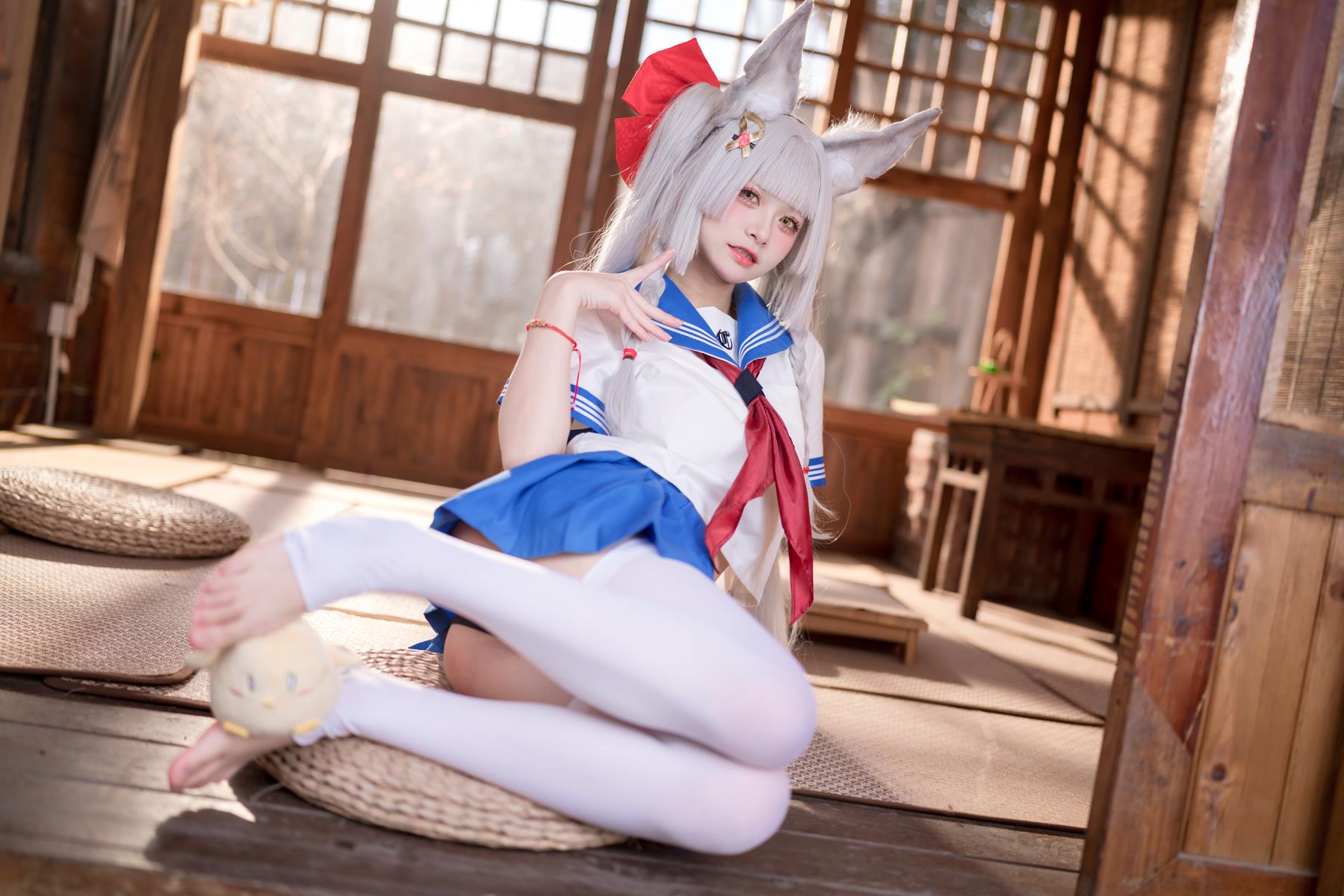 图片[35]-九柒喵  – 朝凪 JK[37P] – 速更版-美库