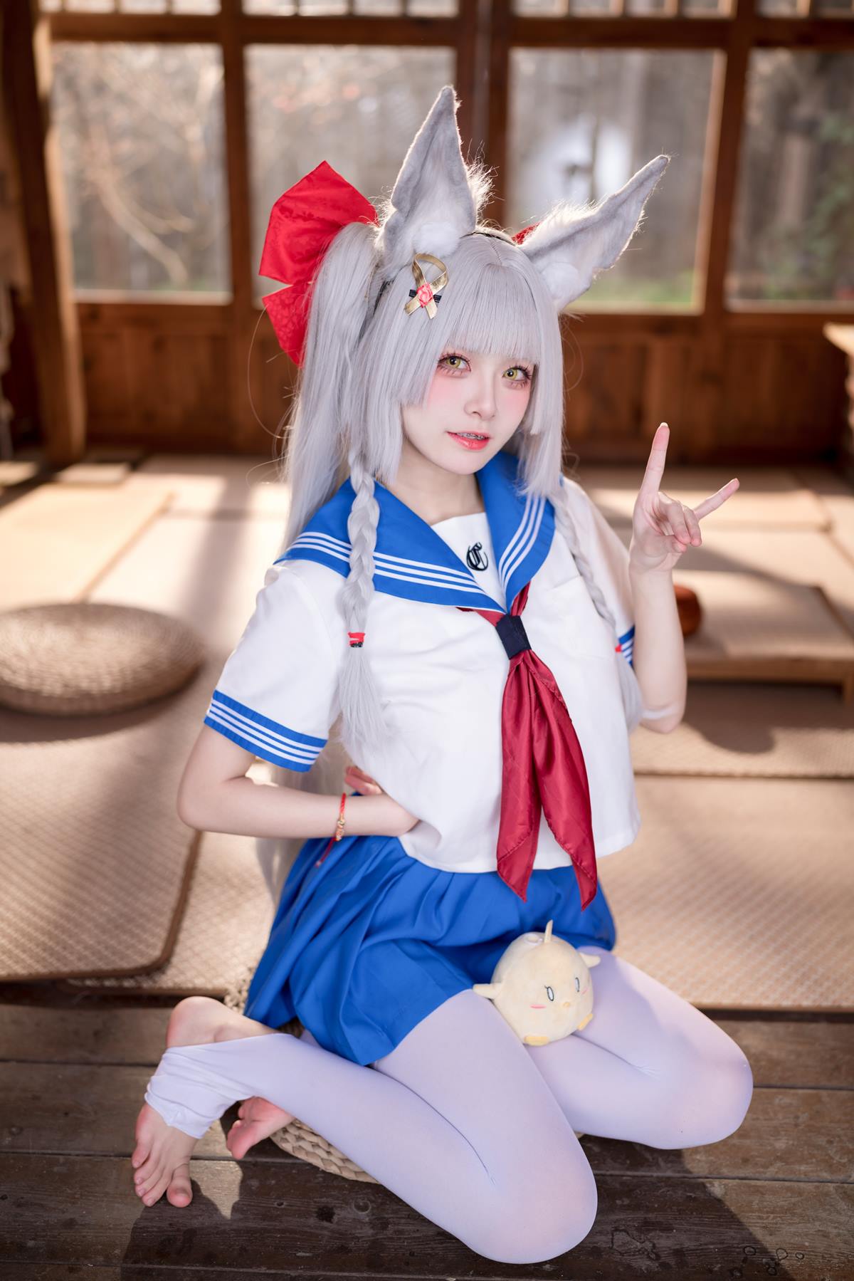 图片[37]-九柒喵  – 朝凪 JK[37P] – 速更版-美库