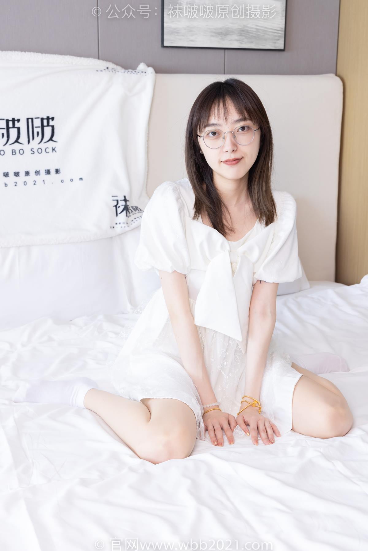 图片[15]-[BoBoSocks袜啵啵]NO.574 稚予-板鞋、白棉袜、薄肉丝[110P] – 速更版-美库