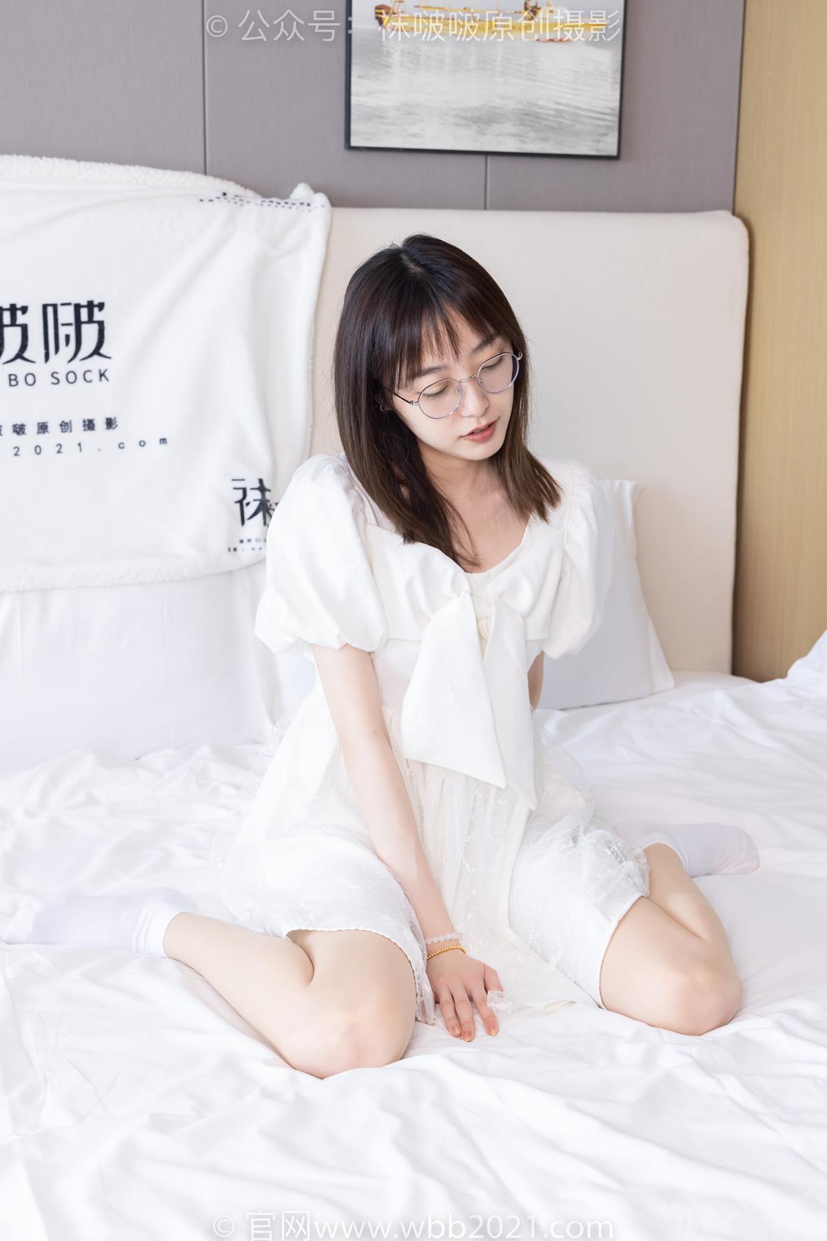 图片[16]-[BoBoSocks袜啵啵]NO.574 稚予-板鞋、白棉袜、薄肉丝[110P] – 速更版-美库