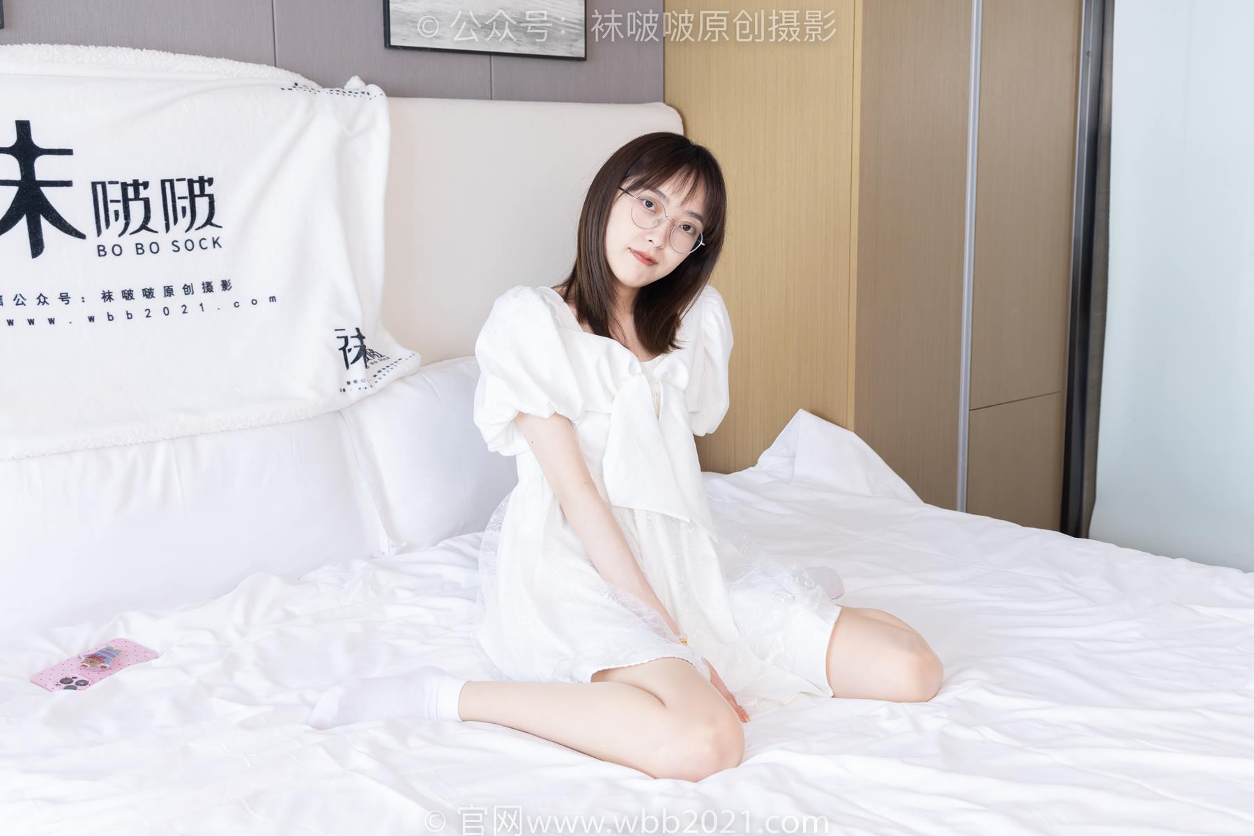 图片[18]-[BoBoSocks袜啵啵]NO.574 稚予-板鞋、白棉袜、薄肉丝[110P] – 速更版-美库