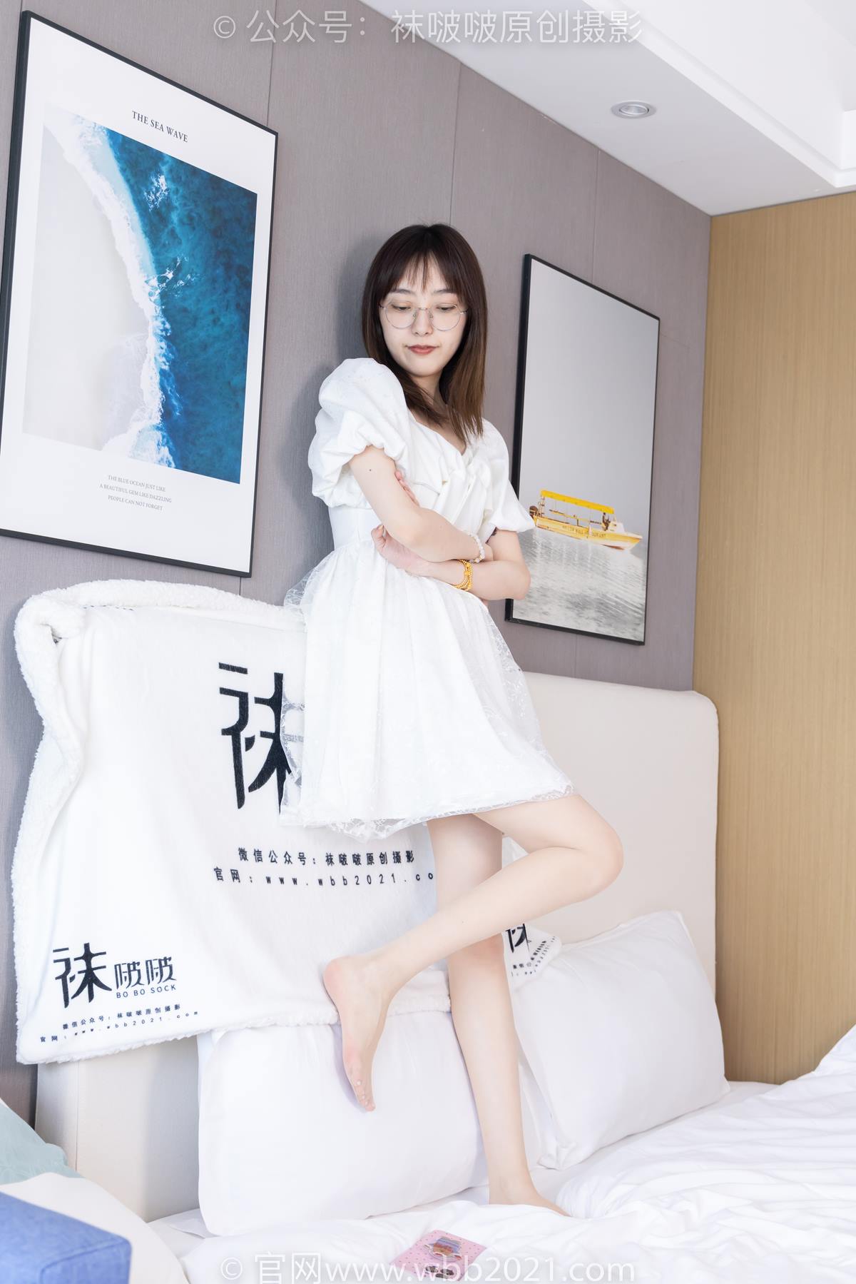 图片[34]-[BoBoSocks袜啵啵]NO.574 稚予-板鞋、白棉袜、薄肉丝[110P] – 速更版-美库