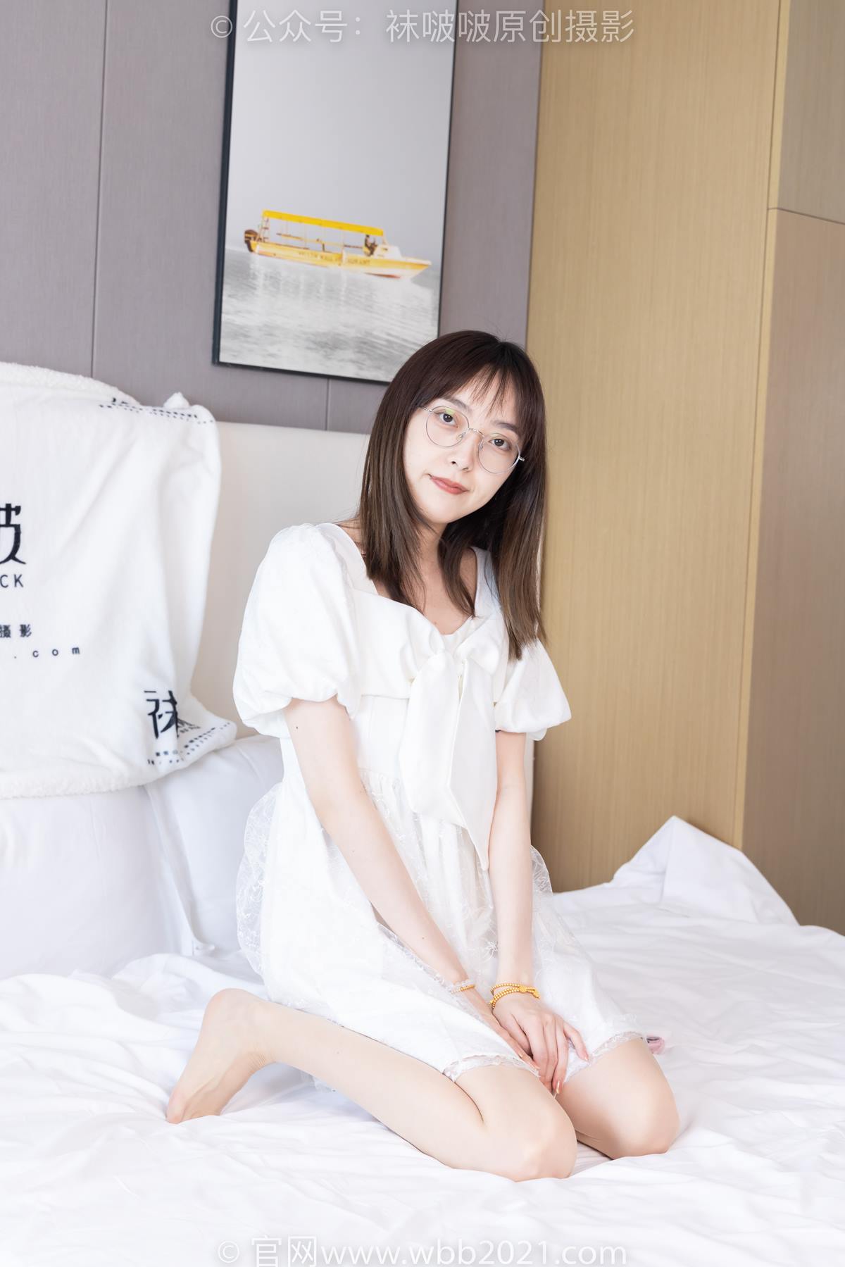 图片[46]-[BoBoSocks袜啵啵]NO.574 稚予-板鞋、白棉袜、薄肉丝[110P] – 速更版-美库