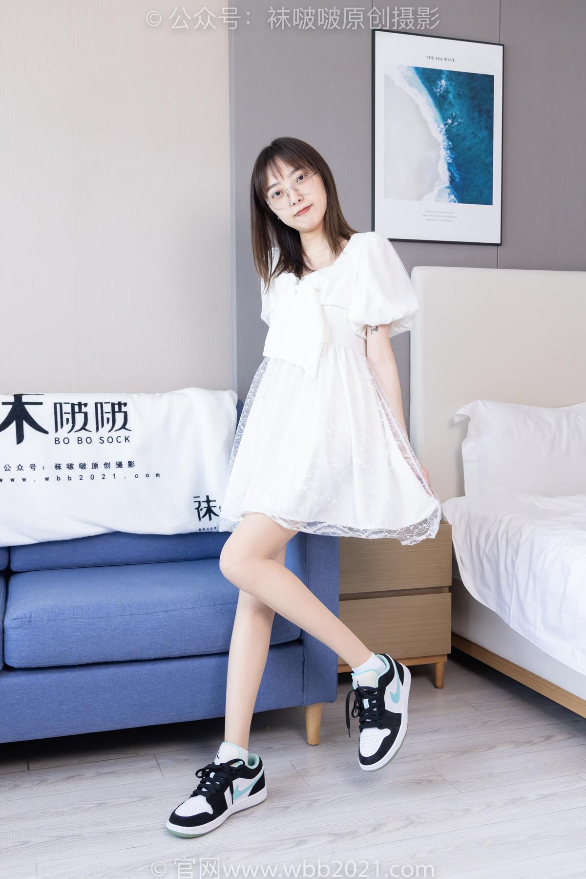 图片[74]-[BoBoSocks袜啵啵]NO.574 稚予-板鞋、白棉袜、薄肉丝[110P] – 速更版-美库