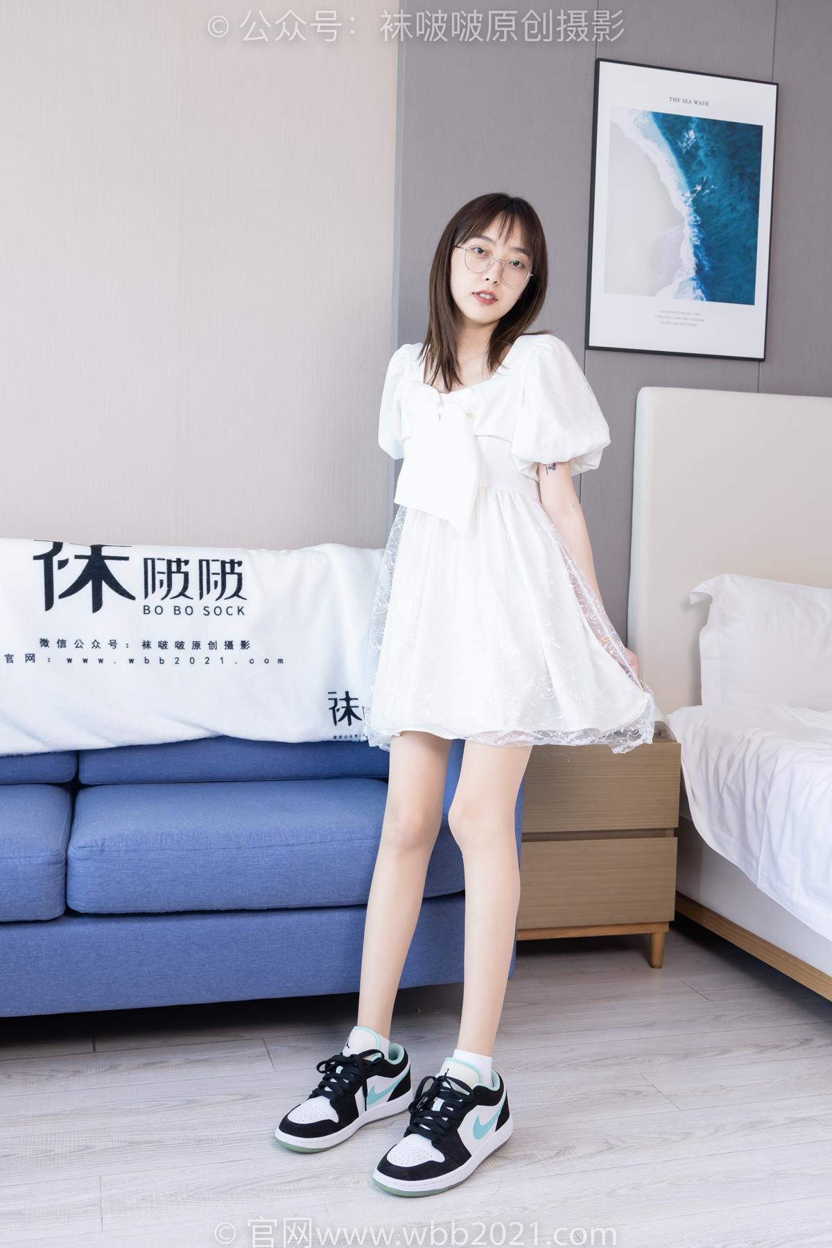 图片[75]-[BoBoSocks袜啵啵]NO.574 稚予-板鞋、白棉袜、薄肉丝[110P] – 速更版-美库