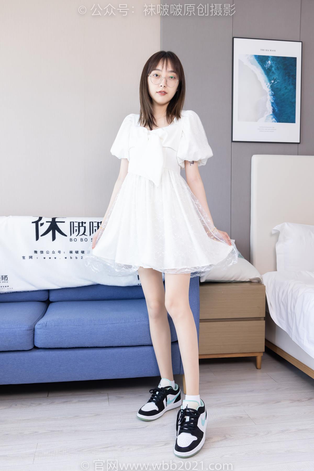 图片[76]-[BoBoSocks袜啵啵]NO.574 稚予-板鞋、白棉袜、薄肉丝[110P] – 速更版-美库