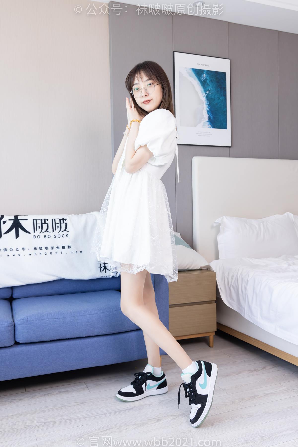 图片[78]-[BoBoSocks袜啵啵]NO.574 稚予-板鞋、白棉袜、薄肉丝[110P] – 速更版-美库