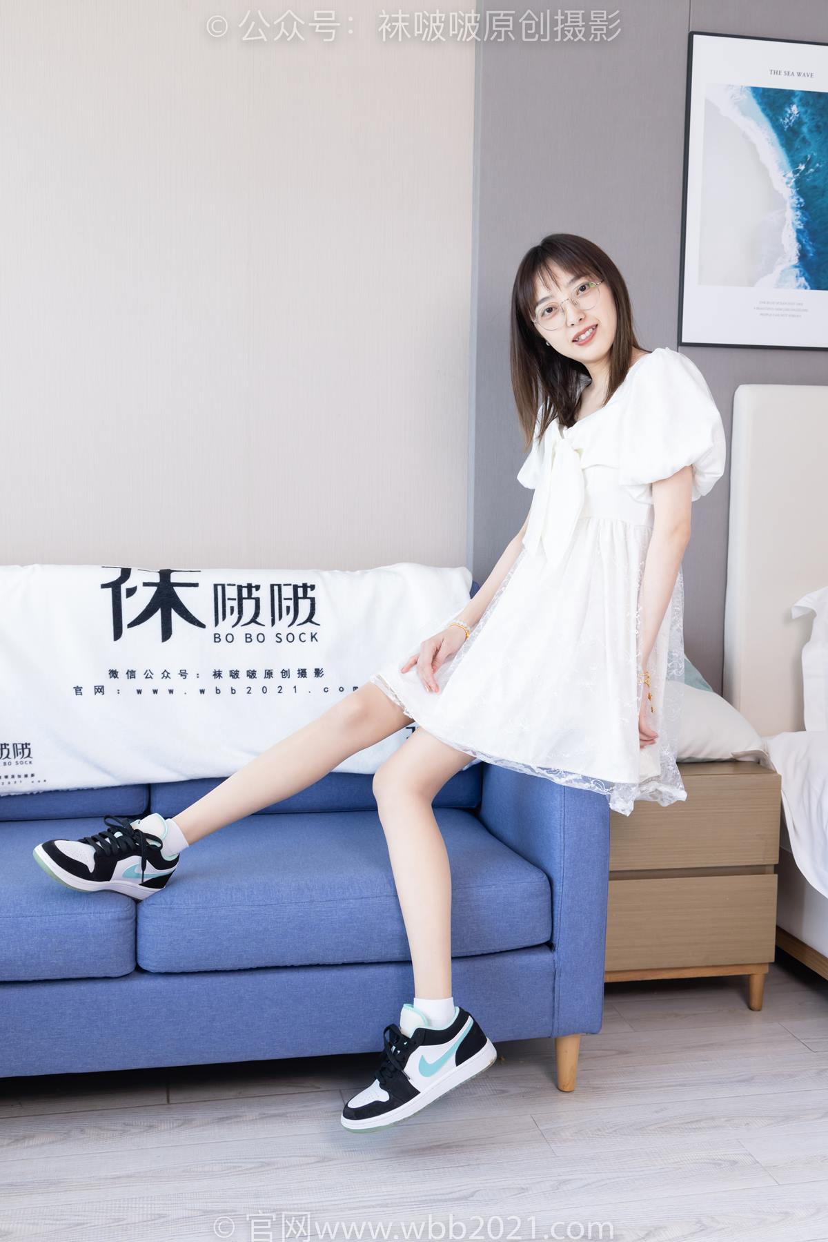 图片[82]-[BoBoSocks袜啵啵]NO.574 稚予-板鞋、白棉袜、薄肉丝[110P] – 速更版-美库