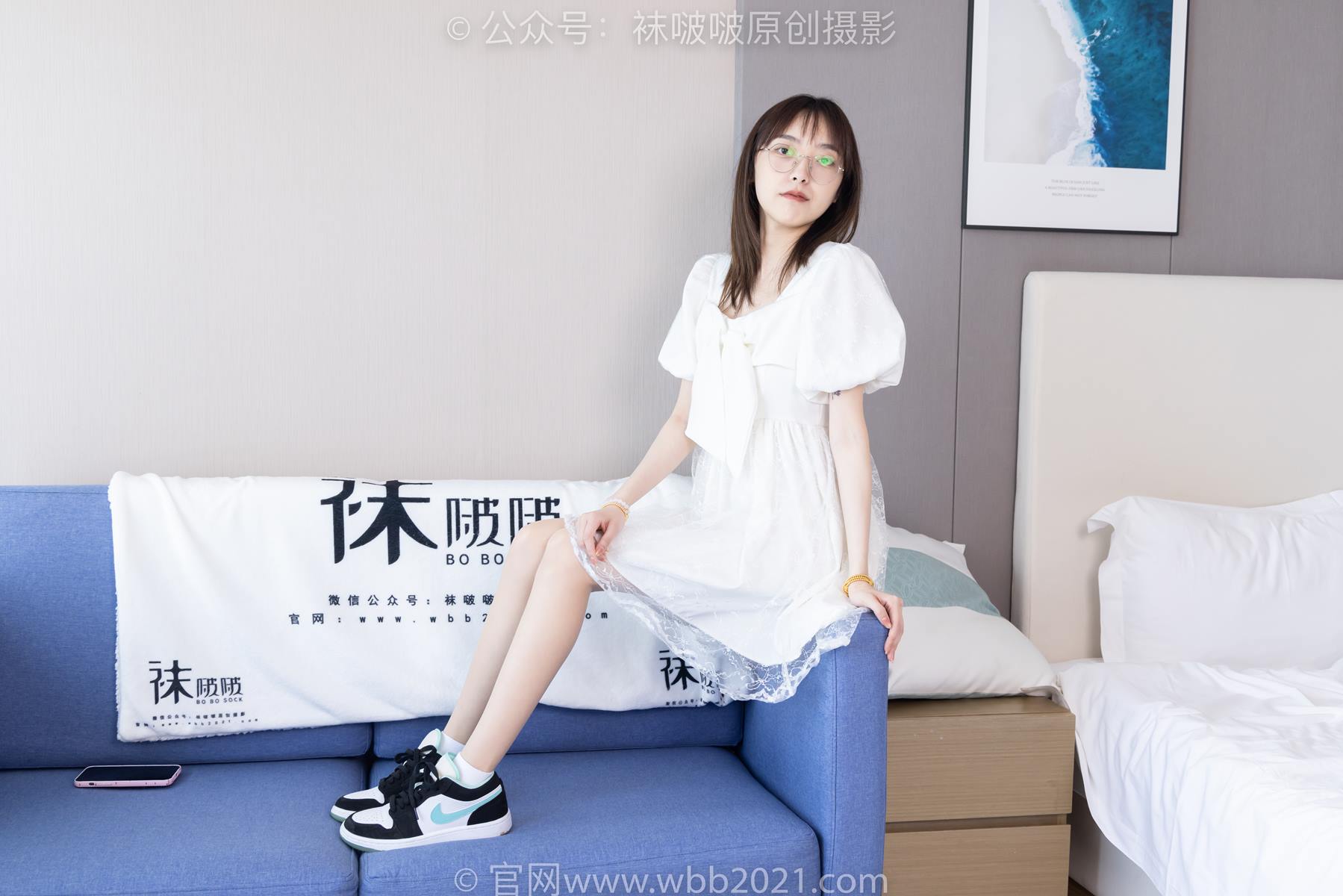 图片[84]-[BoBoSocks袜啵啵]NO.574 稚予-板鞋、白棉袜、薄肉丝[110P] – 速更版-美库