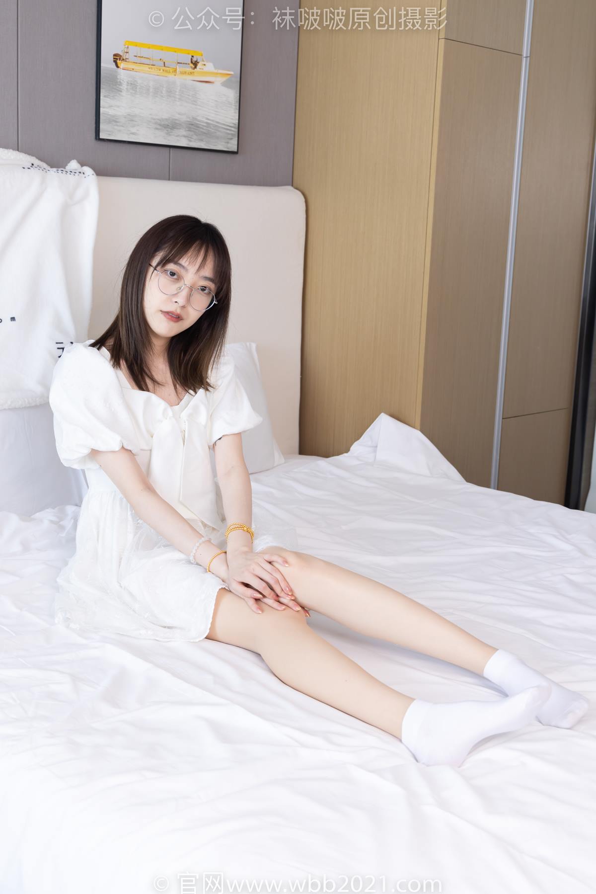 图片[104]-[BoBoSocks袜啵啵]NO.574 稚予-板鞋、白棉袜、薄肉丝[110P] – 速更版-美库