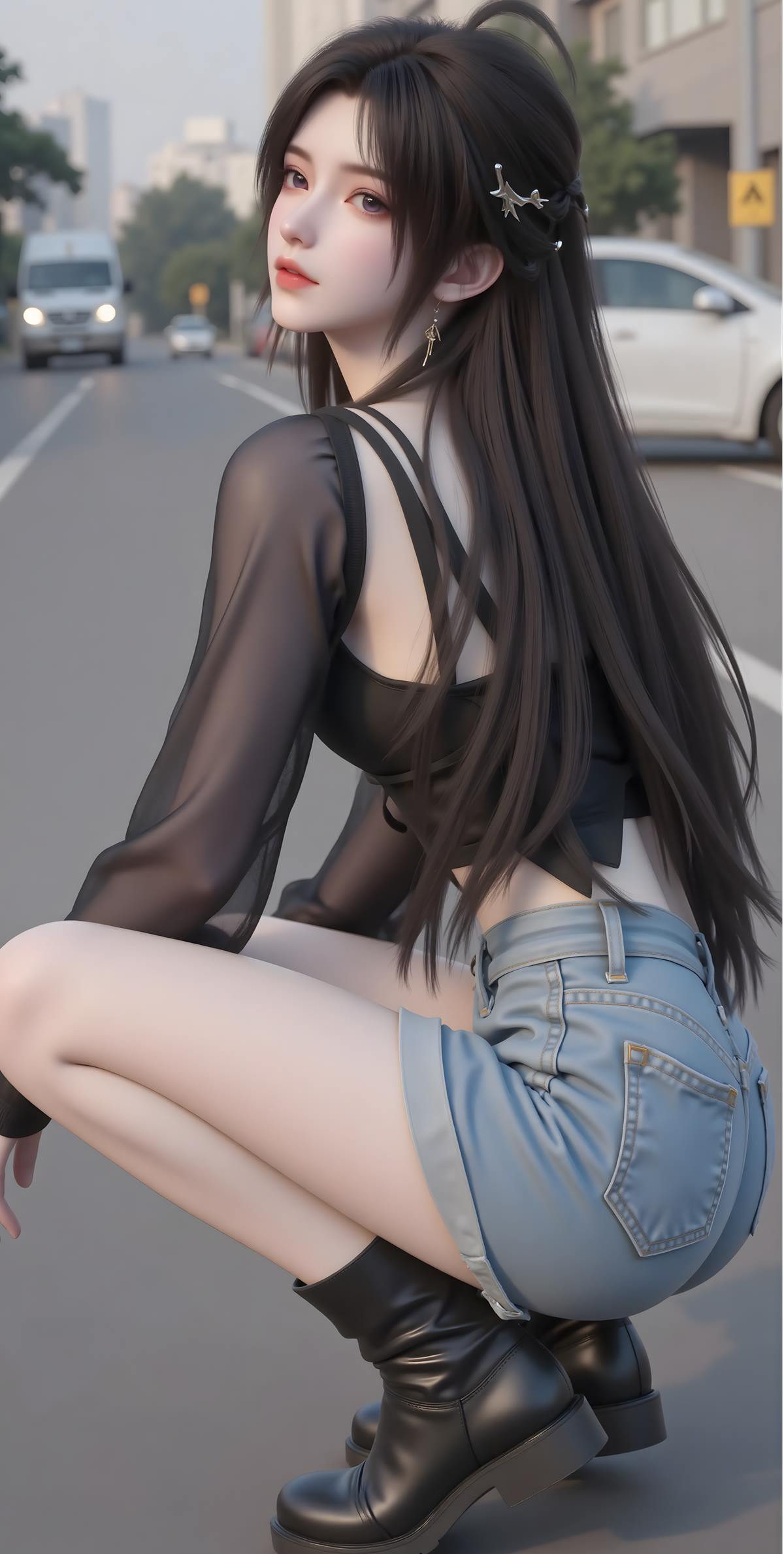 图片[13]-AI绘画 686 清漪 [74P] – 速更版-美库