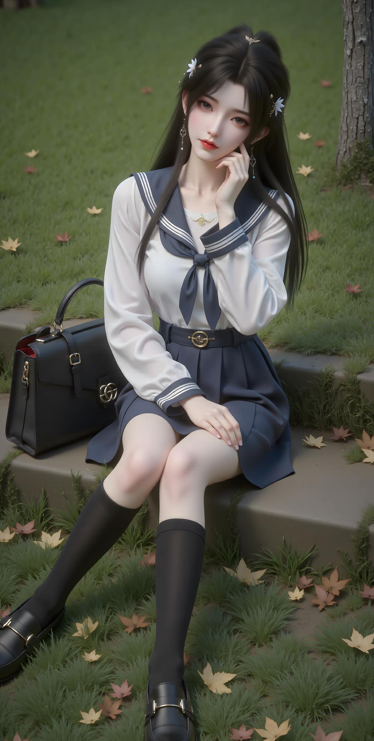 图片[19]-AI绘画 686 清漪 [74P] – 速更版-美库