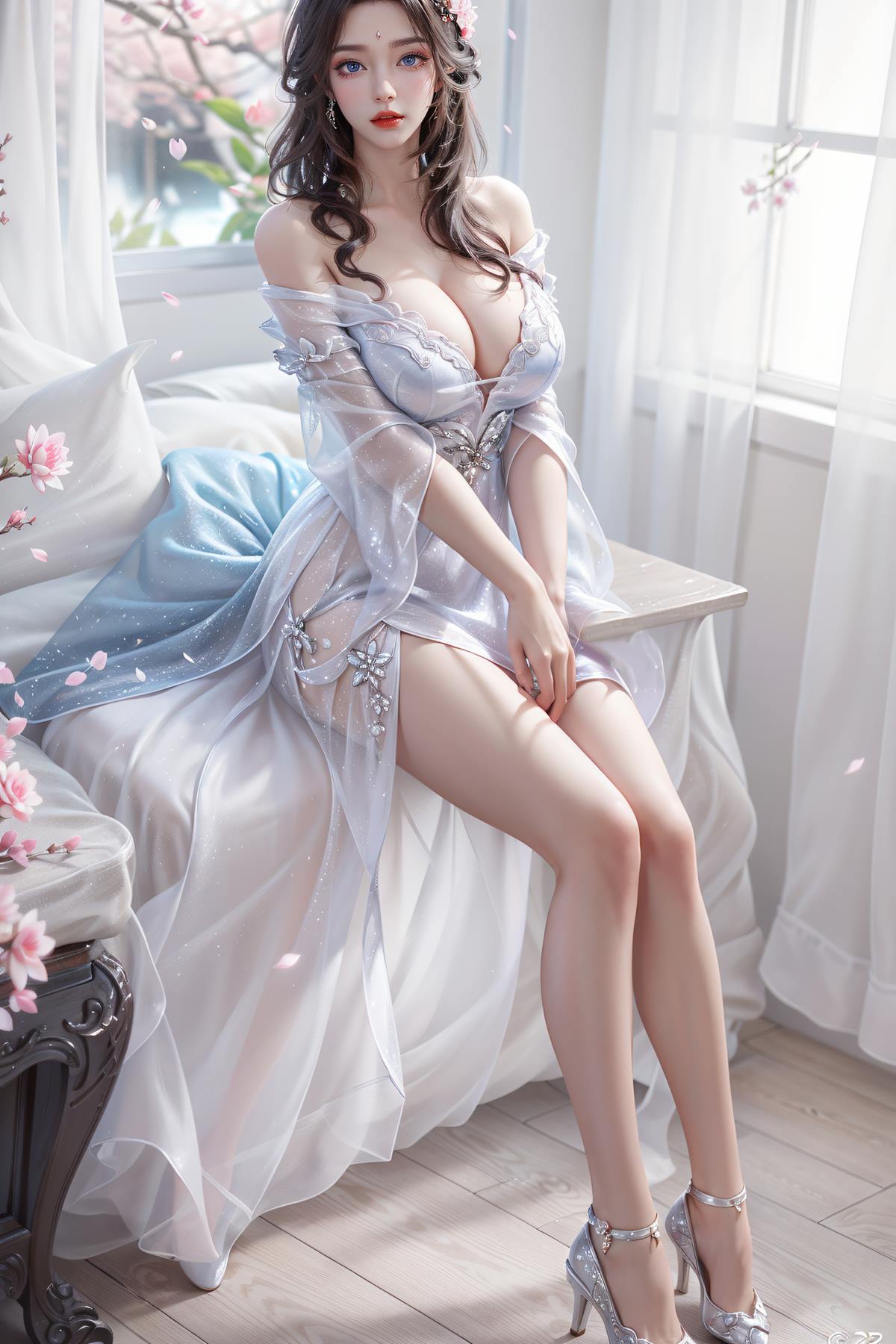 AI绘画 688 完美世界-月婵[36P] - 速更版-绅士图